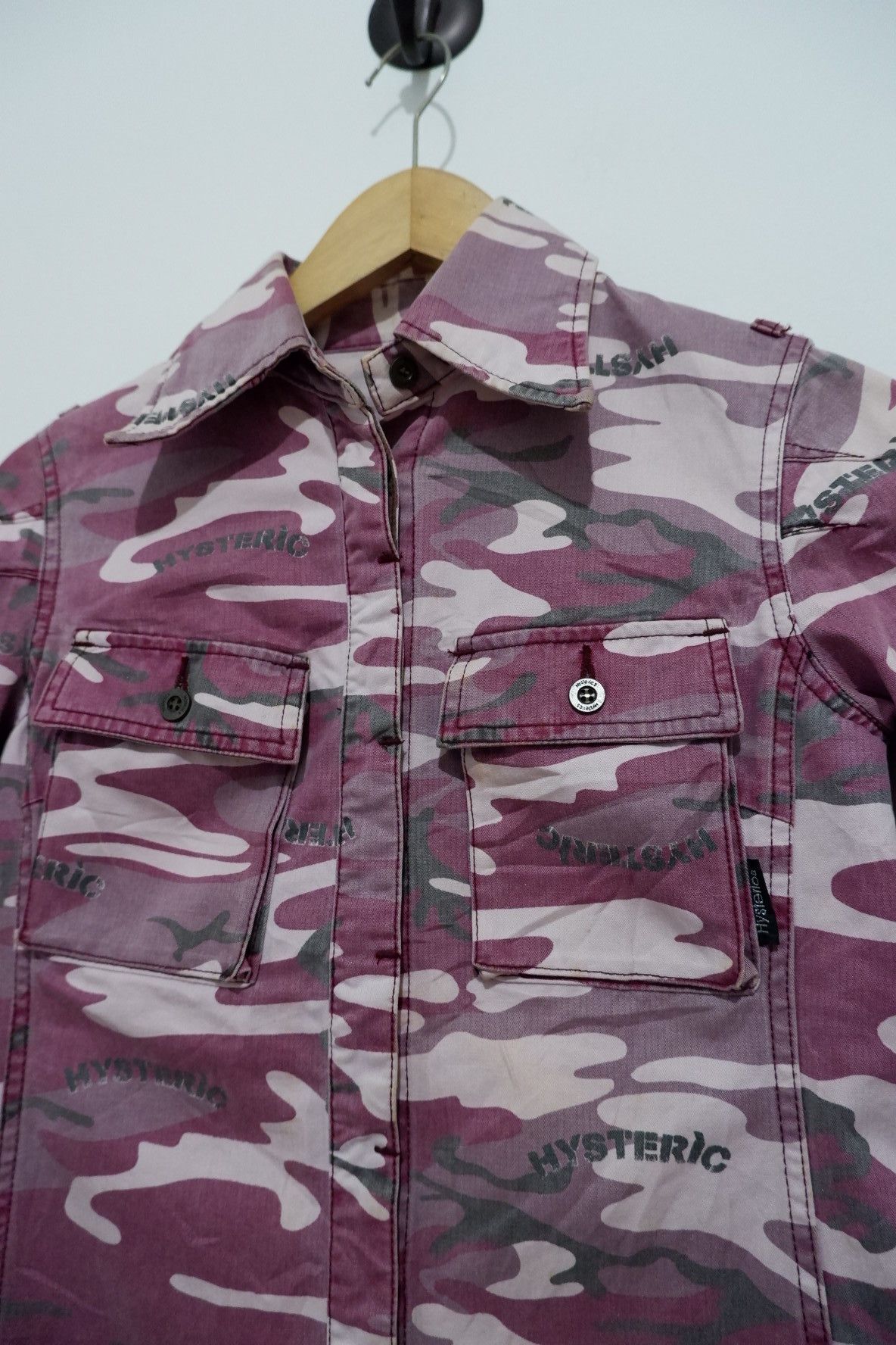 Hysteric Glamour Hysteric Glamour Camo Button Shirt Size US M / EU 48-50 / 2 - 3 Thumbnail