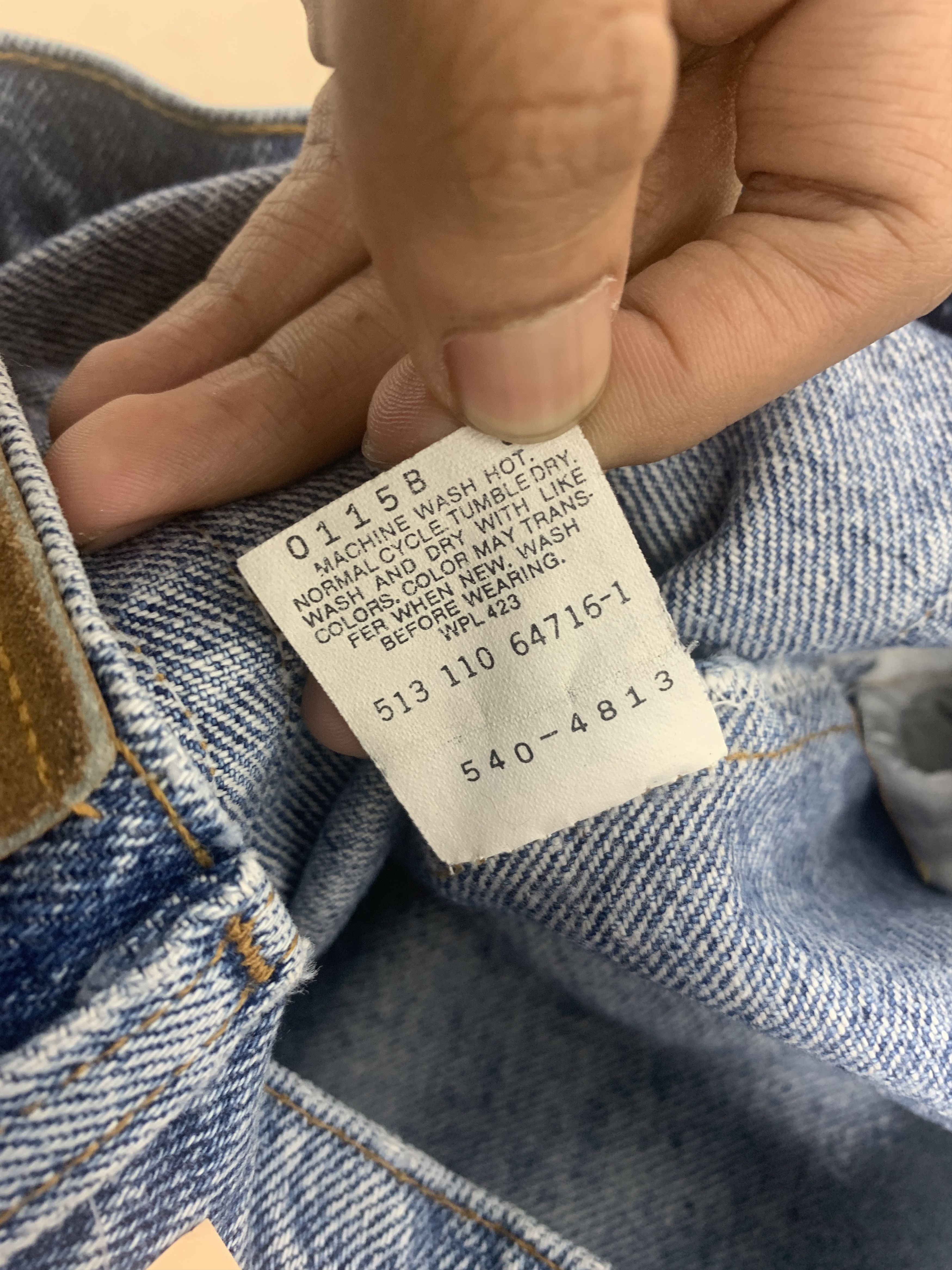 Levi's Vintage Levis 540 Straight Cut Faded Mid Wash Jeans Size US 34 / EU 50 - 13 Thumbnail