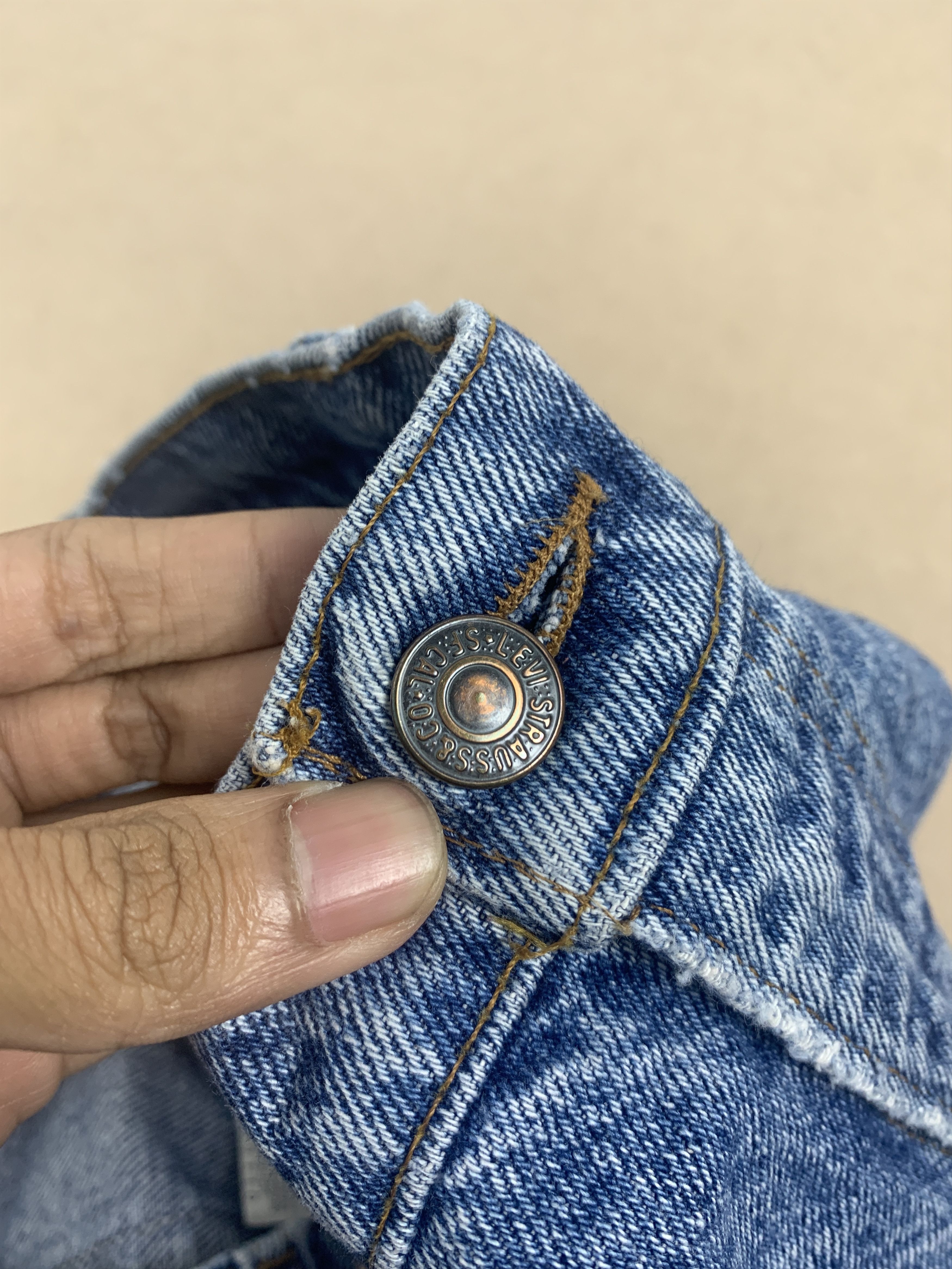 Levi's Vintage Levis 540 Straight Cut Faded Mid Wash Jeans Size US 34 / EU 50 - 15 Thumbnail