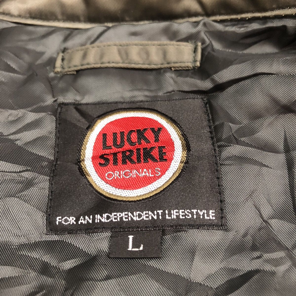 Vintage Vintage 90’ Shadow Speed Lucky Strike Jacket Size US L / EU 52-54 / 3 - 8 Thumbnail