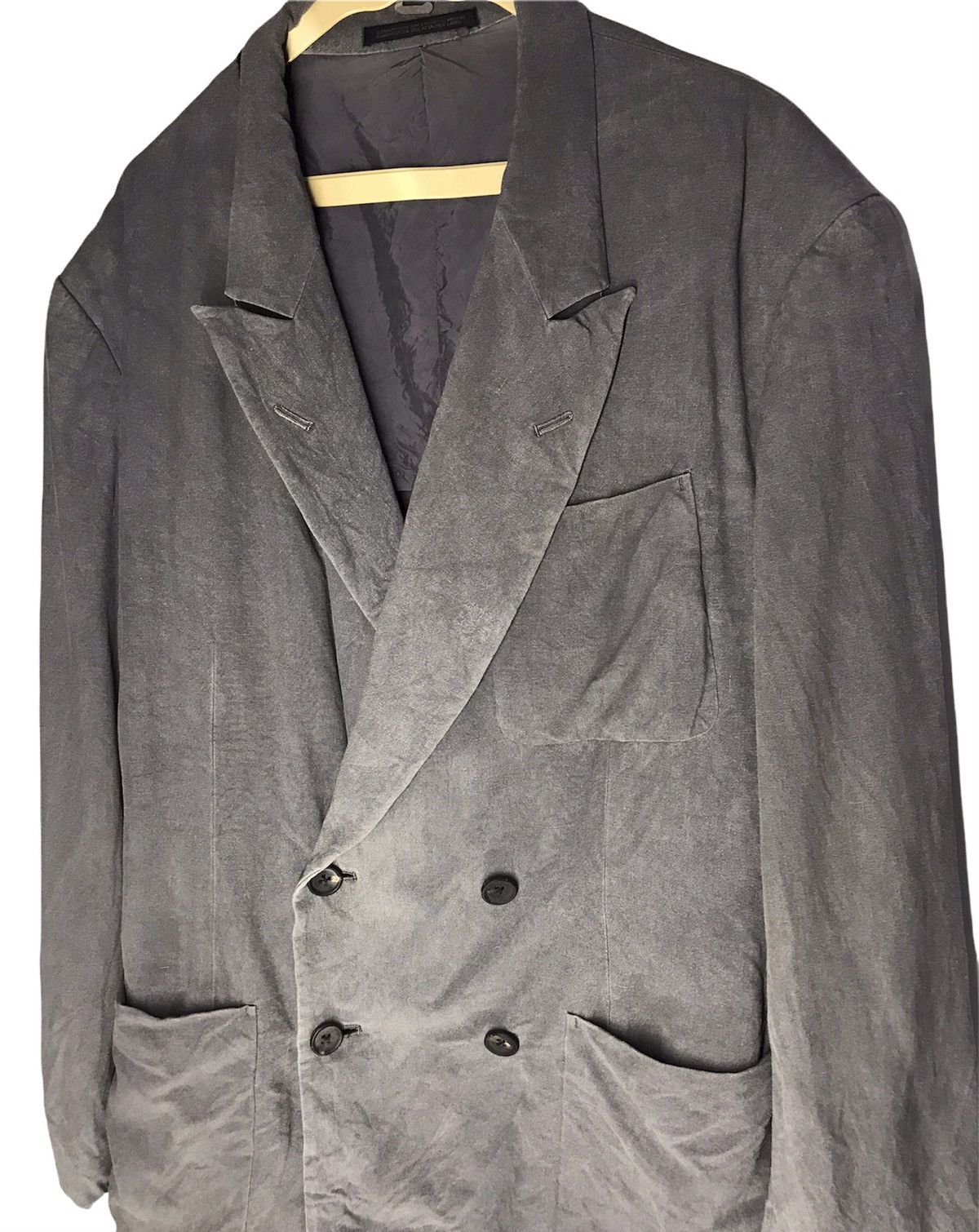Japanese Brand × Yohji Yamamoto Yohji Yamamoto pour homme signature jacket Size US M / EU 48-50 / 2 - 3 Thumbnail