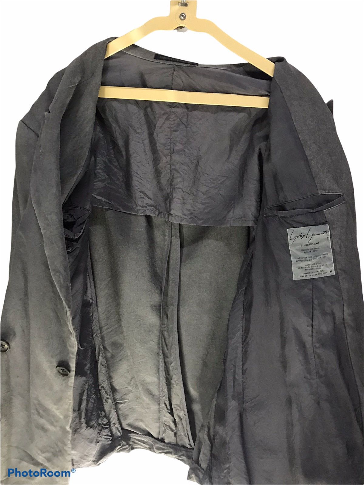 Japanese Brand × Yohji Yamamoto Yohji Yamamoto pour homme signature jacket Size US M / EU 48-50 / 2 - 4 Thumbnail