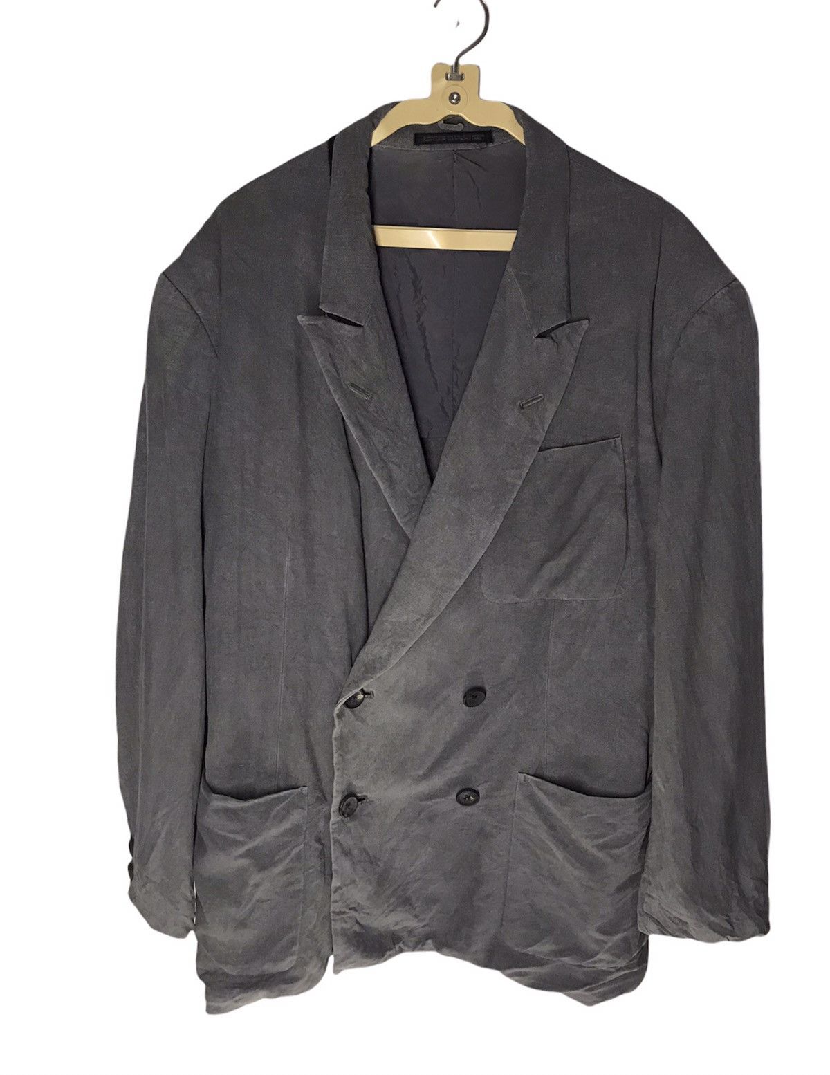 Japanese Brand × Yohji Yamamoto Yohji Yamamoto pour homme signature jacket Size US M / EU 48-50 / 2 - 5 Thumbnail
