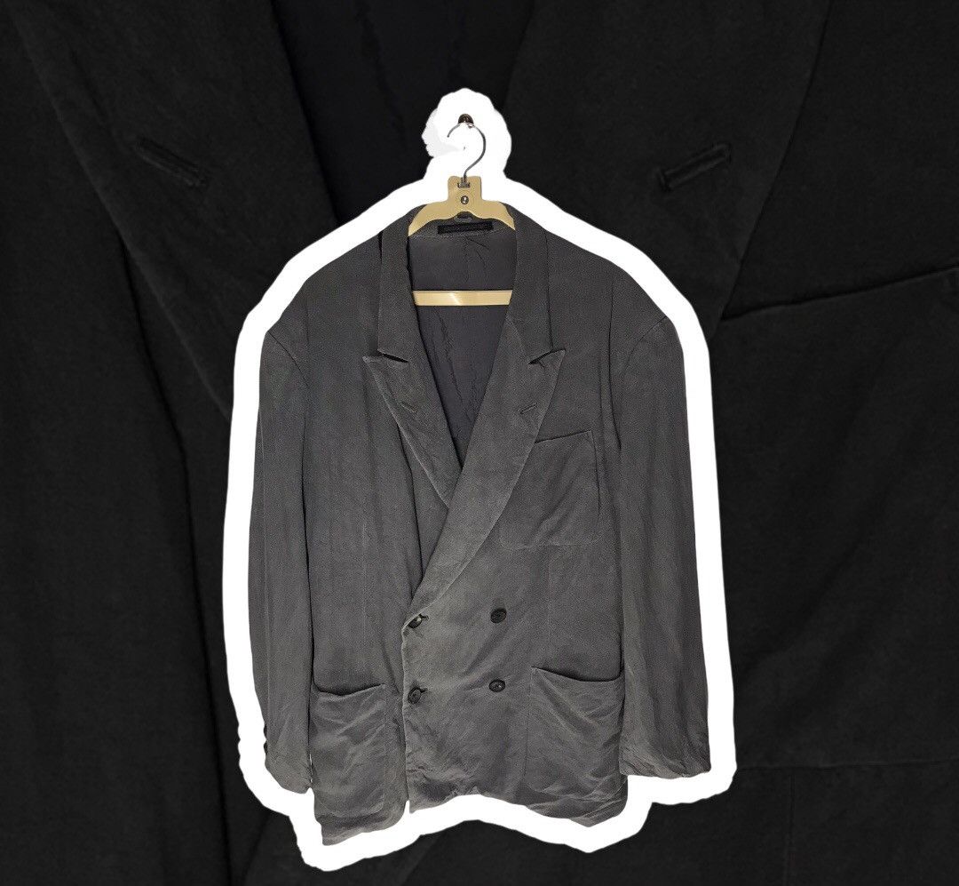 Japanese Brand × Yohji Yamamoto Yohji Yamamoto pour homme signature jacket Size US M / EU 48-50 / 2 - 6 Thumbnail