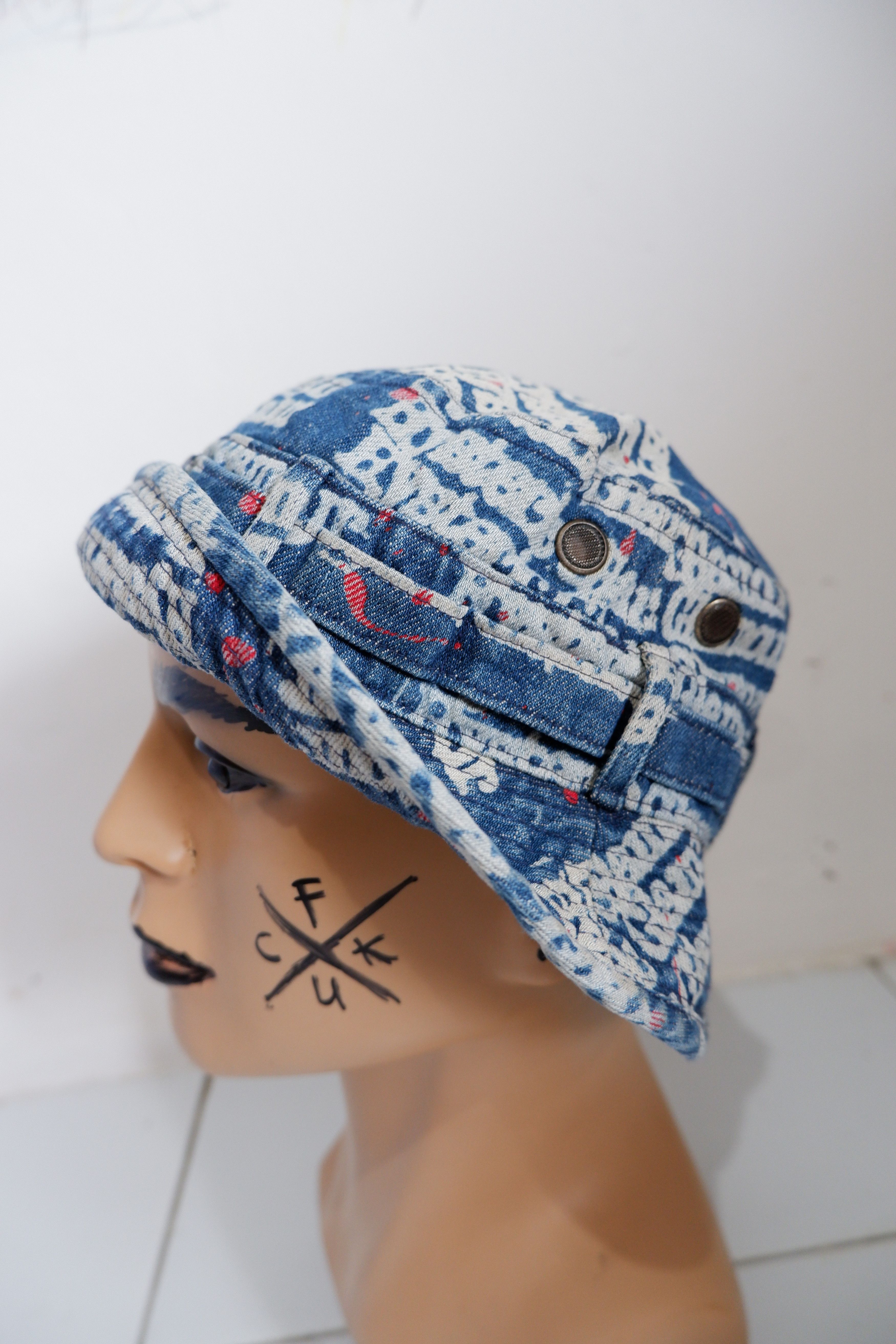 Hysteric Glamour Vintage Hysteric Glamour Jeans Bucket Hat Size ONE SIZE - 2 Thumbnail
