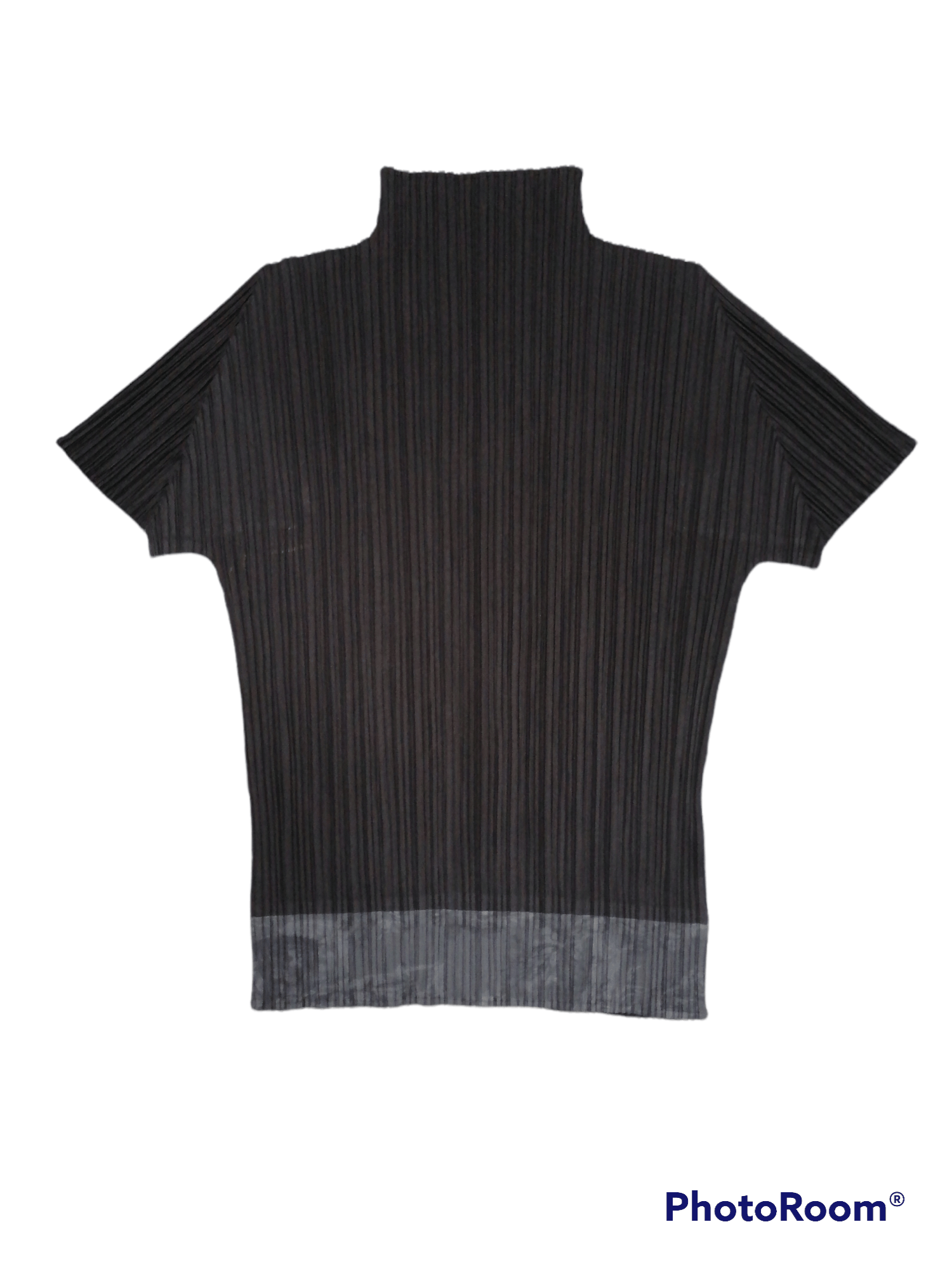 Issey Miyake 🔥Pleats Please Turtleneck Shirt Size US S / EU 44-46 / 1 - 4 Thumbnail