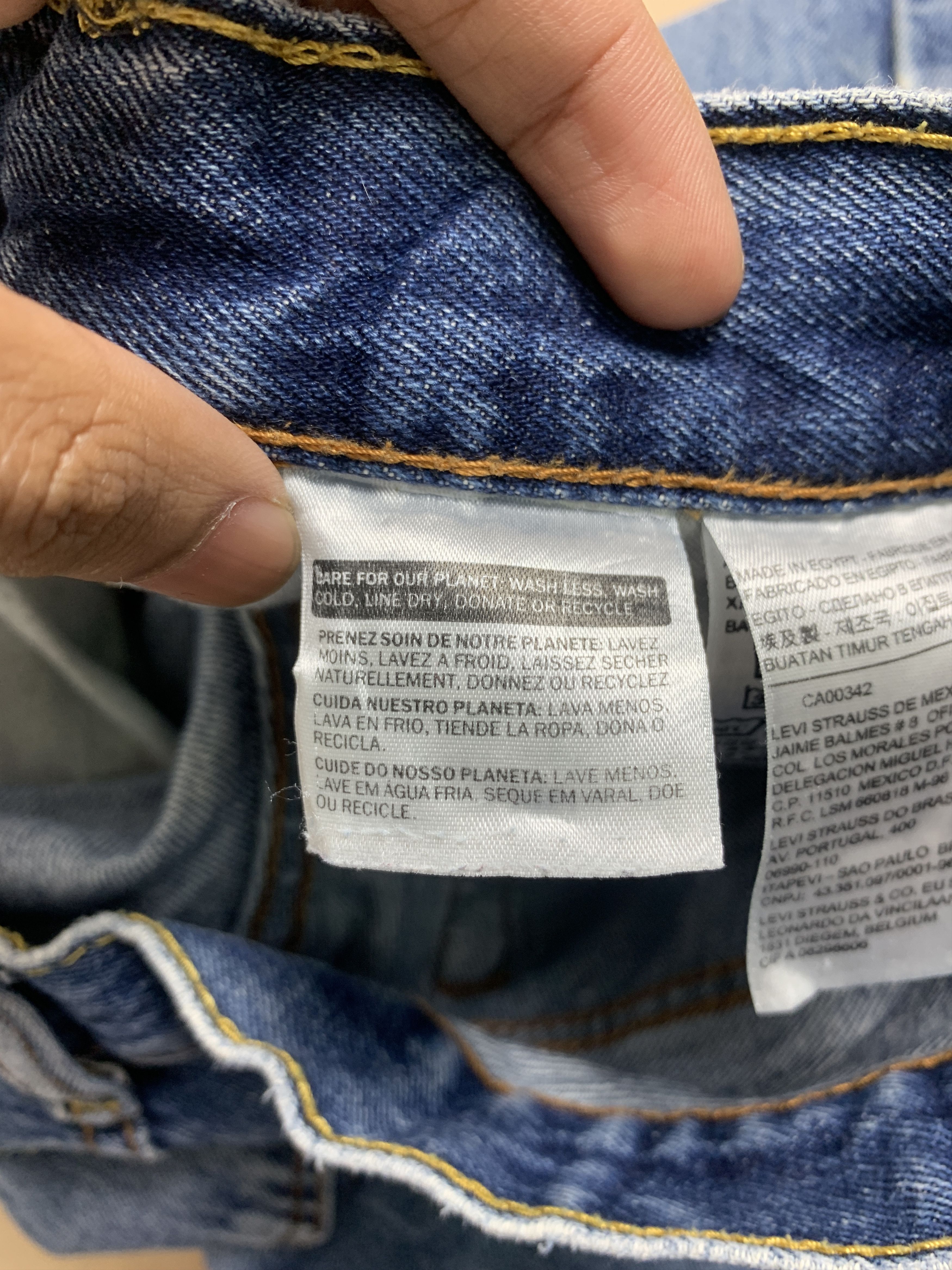 Levi's × Vintage Vintage Levi's 560 Faded Blue Jeans Size US 36 / EU 52 - 10 Thumbnail