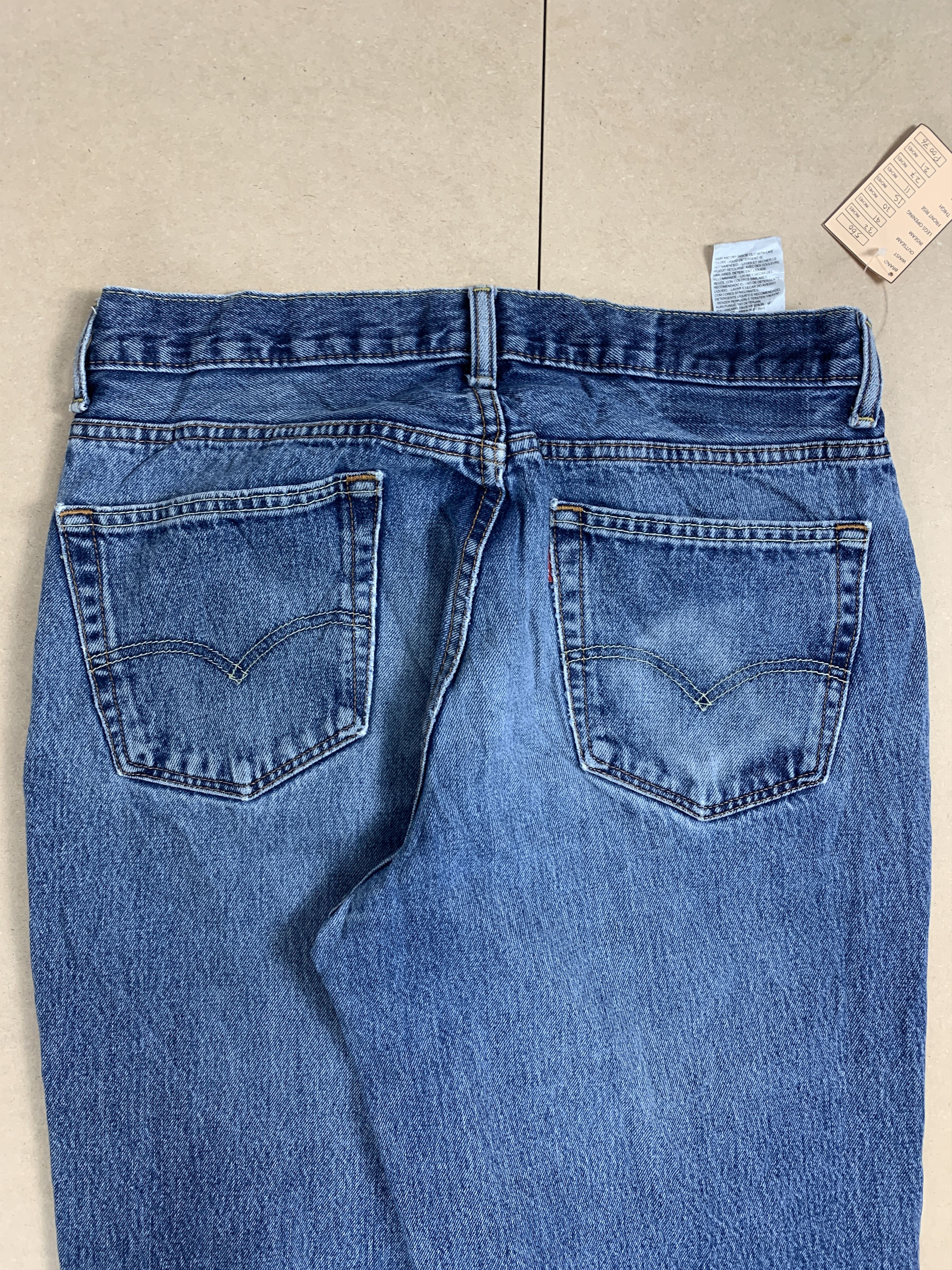 Levi's × Vintage Vintage Levi's 560 Faded Blue Jeans Size US 36 / EU 52 - 6 Thumbnail