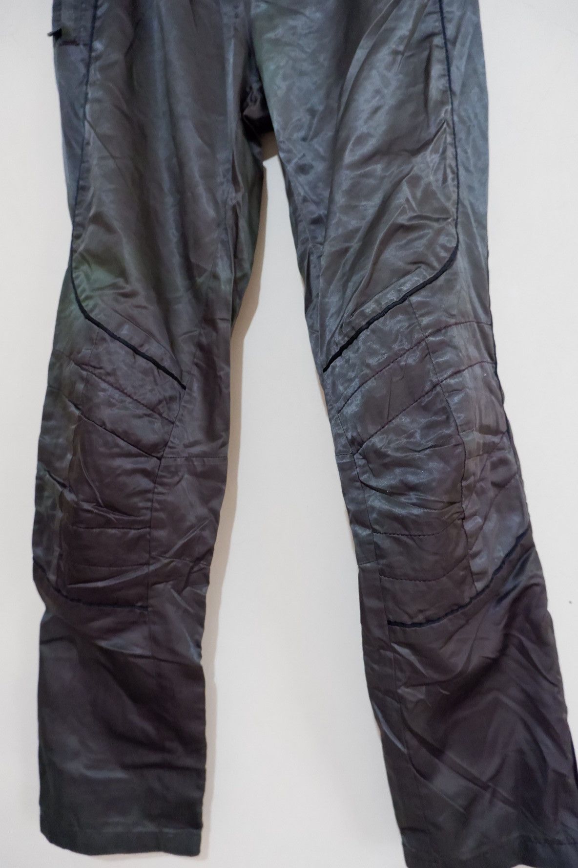 Jean Paul Gaultier Vintage Jean Paul Gaultier Biker Nylon Pants Size 26" / US 2 / IT 38 - 3 Thumbnail
