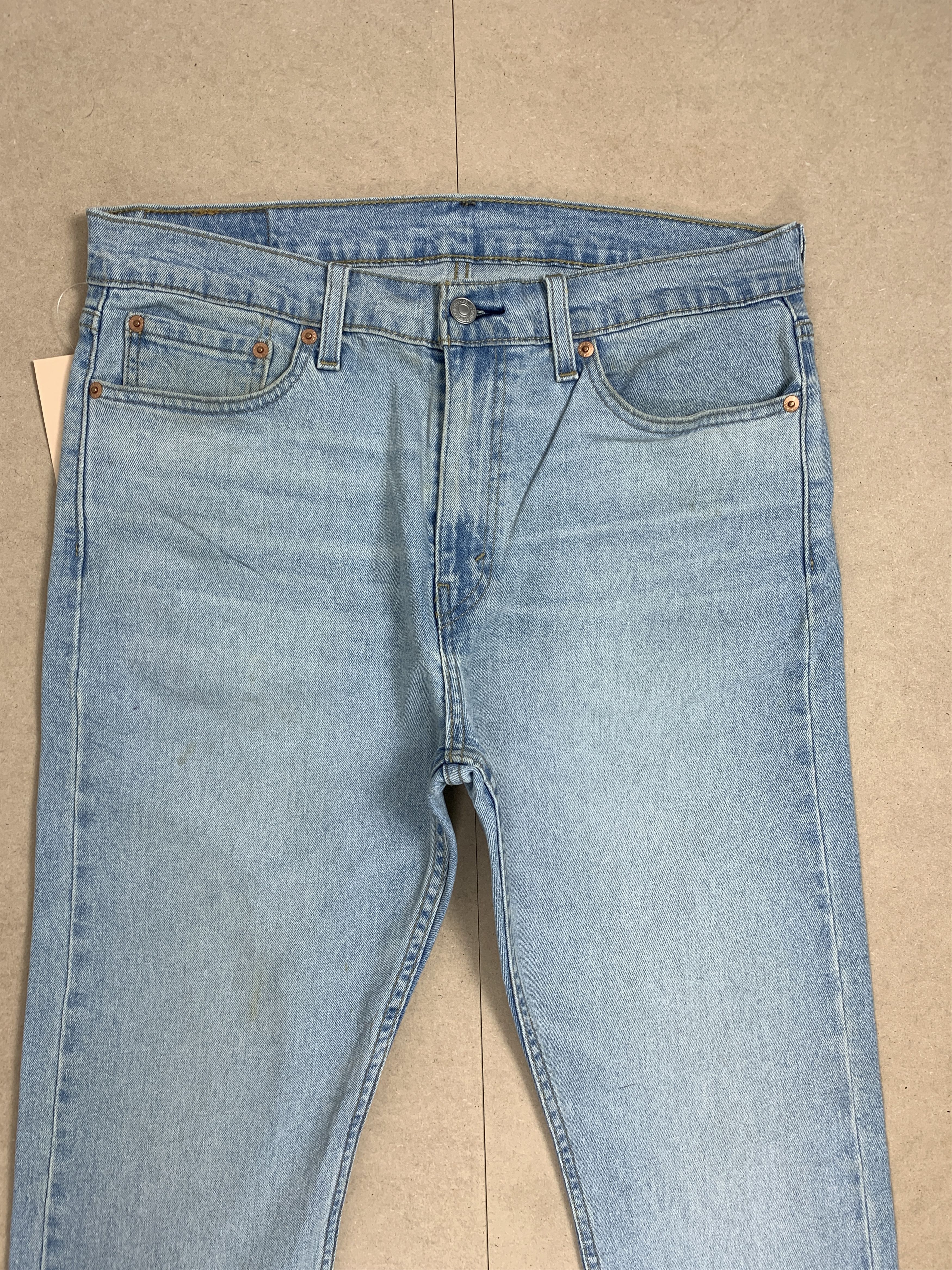 Levi's × Vintage Vintage Levis 510 Skinny Stone Wash Jeans Size US 34 / EU 50 - 2 Thumbnail