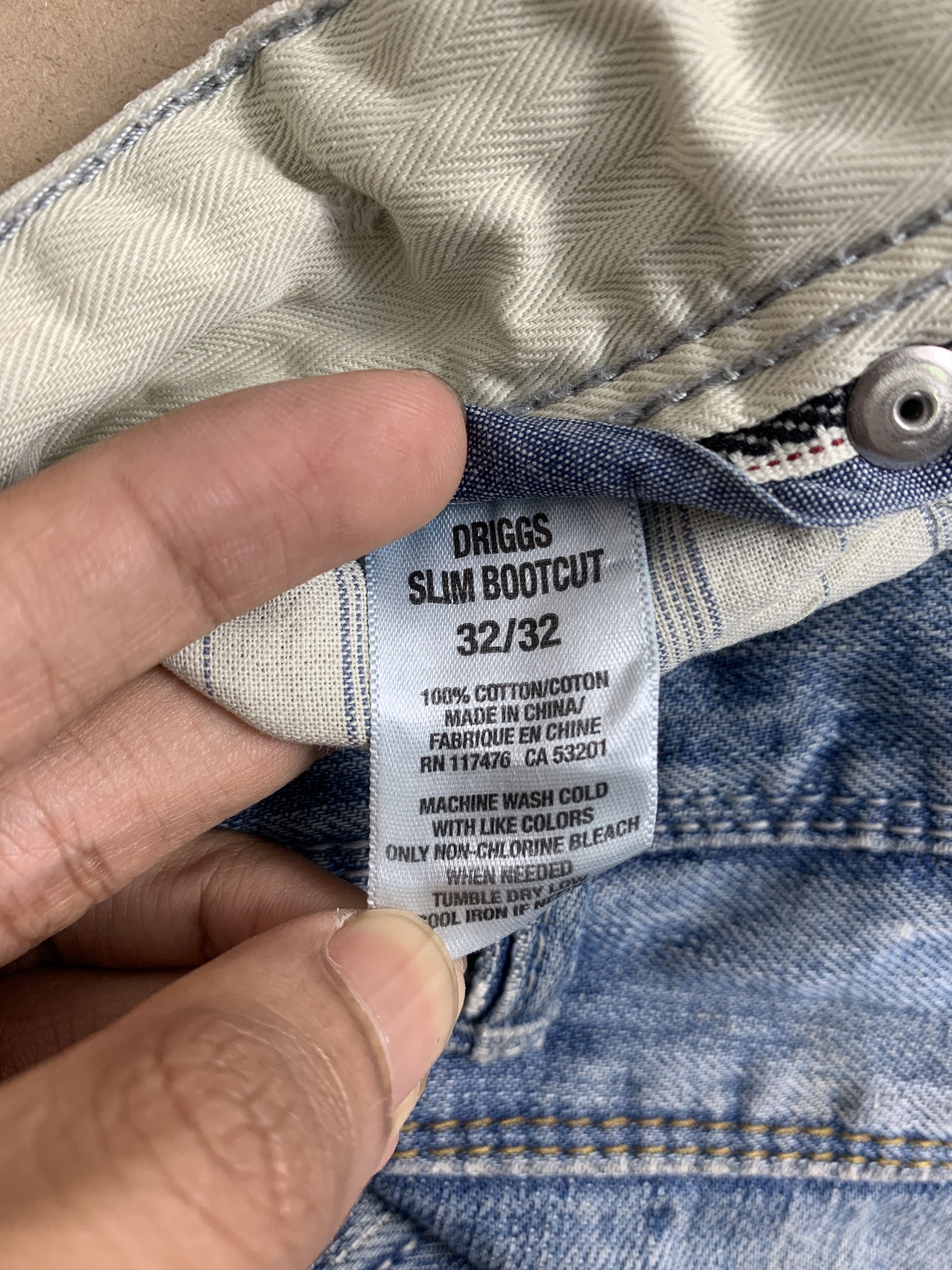 Aeropostale × Vintage Vintage Aeropostale Distressed Bootcut Button Blue Jeans Size US 32 / EU 48 - 12 Thumbnail