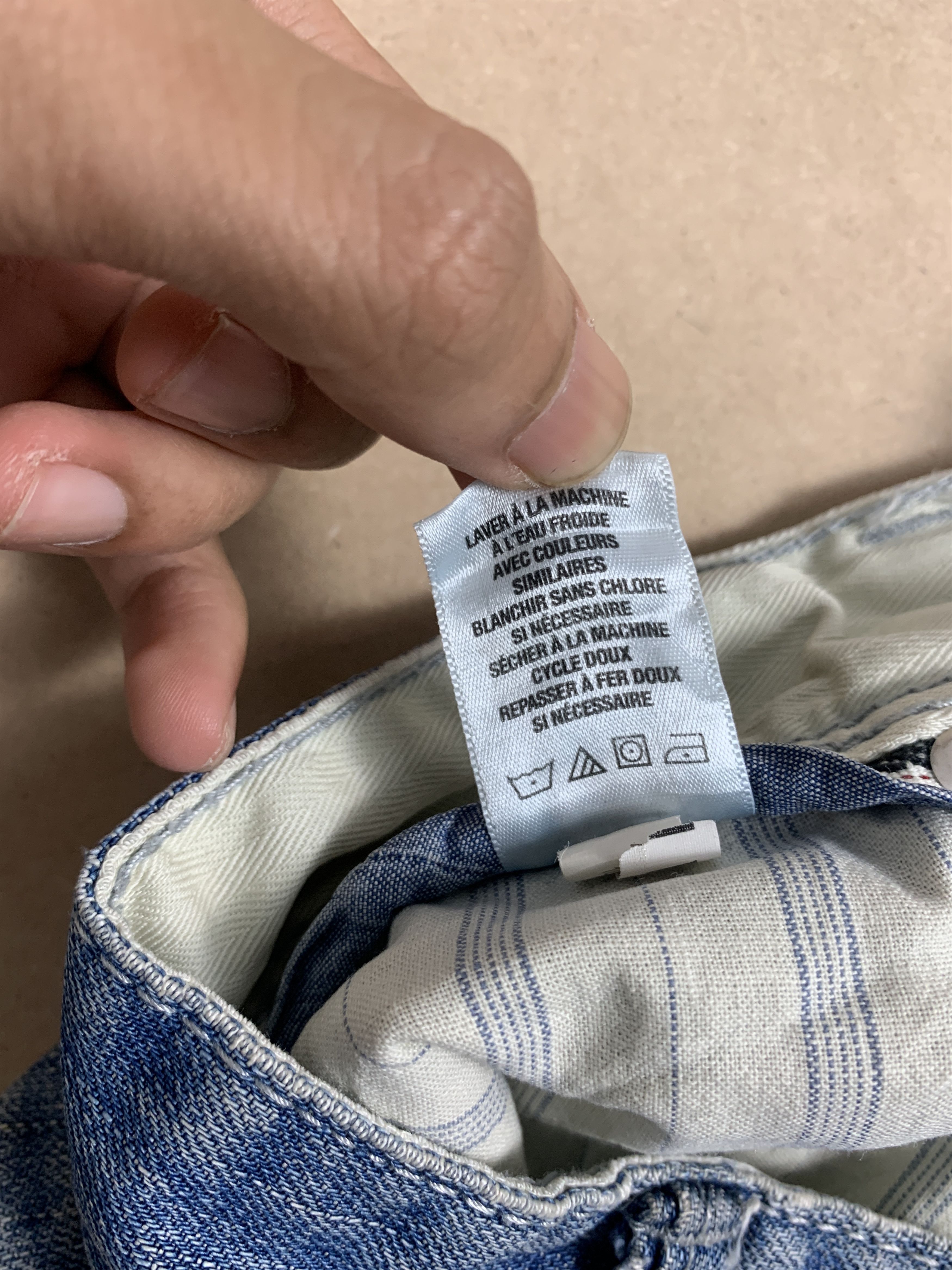 Aeropostale × Vintage Vintage Aeropostale Distressed Bootcut Button Blue Jeans Size US 32 / EU 48 - 13 Thumbnail