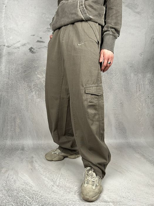 Nike Vintage Nike Cargo Pants Multipocket Y2K 90s Swoosh | Grailed