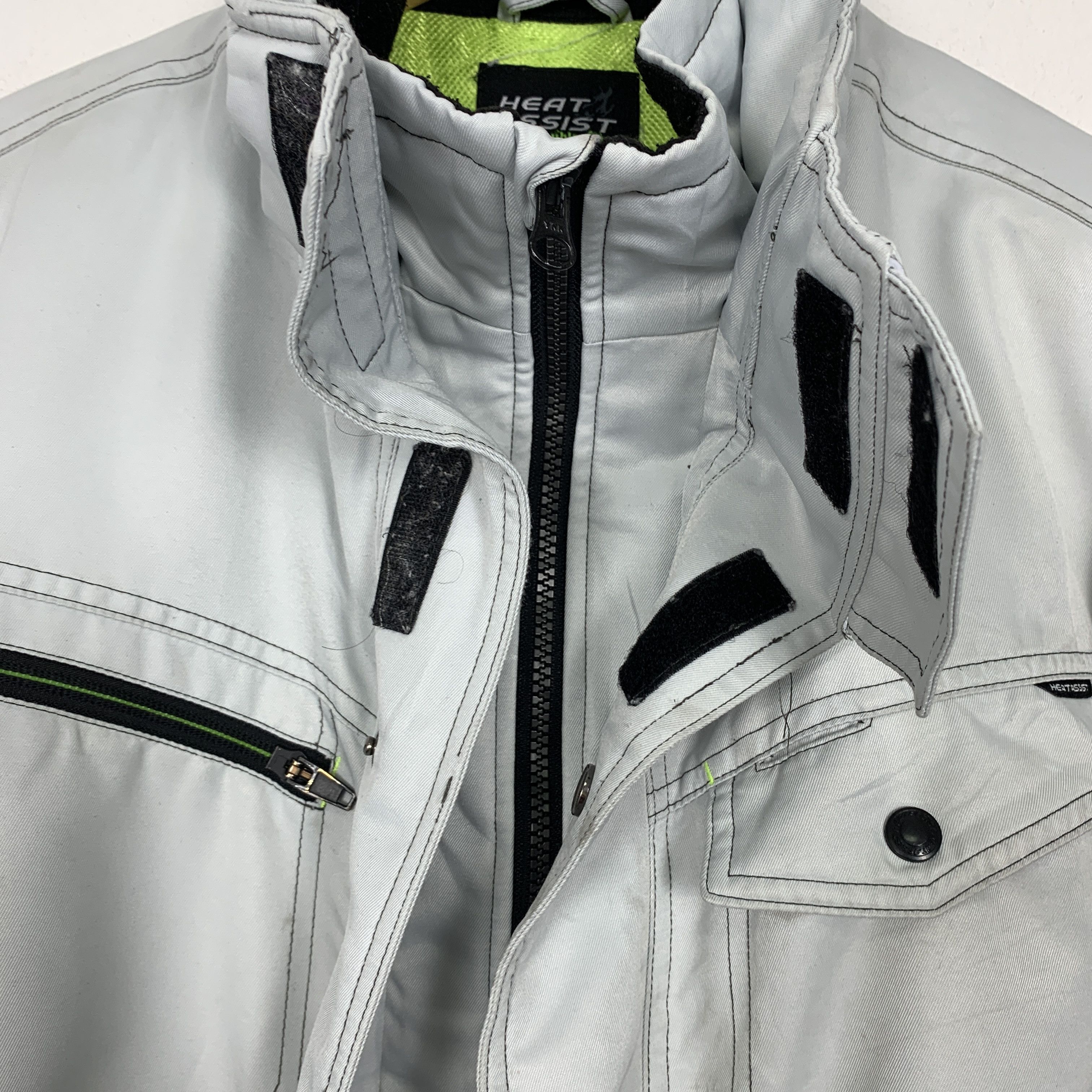 Japanese Brand Vintage Heat Assist Multi Pocket Zip Up Jacket J1468 Size US M / EU 48-50 / 2 - 10 Thumbnail