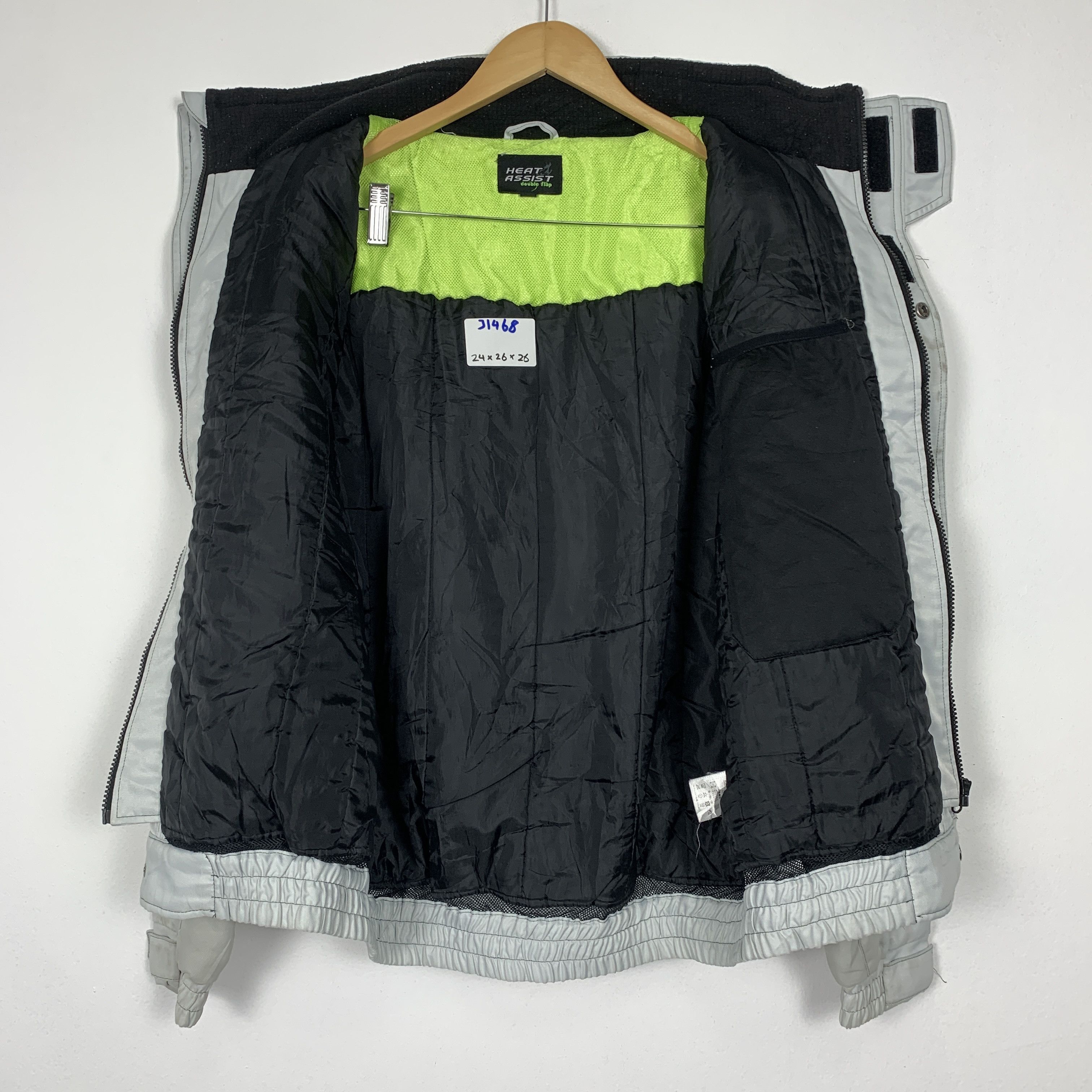 Japanese Brand Vintage Heat Assist Multi Pocket Zip Up Jacket J1468 Size US M / EU 48-50 / 2 - 11 Thumbnail