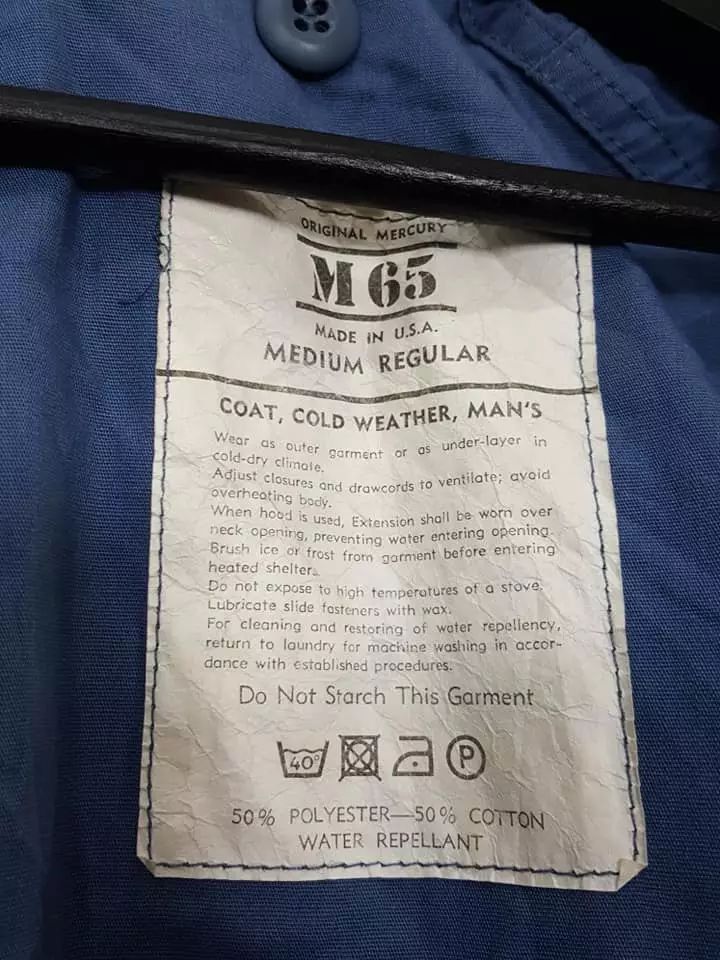 Other Navy Blue M-65 Field Cold Weather Coat Hooded with Liner Size US M / EU 48-50 / 2 - 15 Thumbnail
