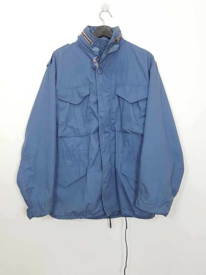 Other Navy Blue M-65 Field Cold Weather Coat Hooded with Liner Size US M / EU 48-50 / 2 - 4 Thumbnail