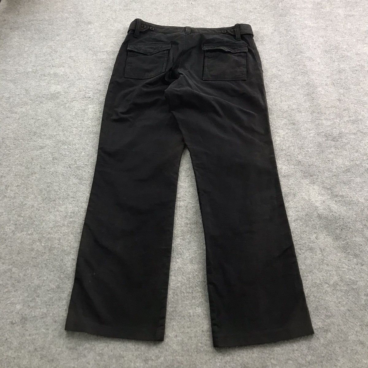 Japanese Brand VINTAGE DEPUIS 1990 BLACK RUSTY BAGGY PANTS Size US 34 / EU 50 - 7 Thumbnail