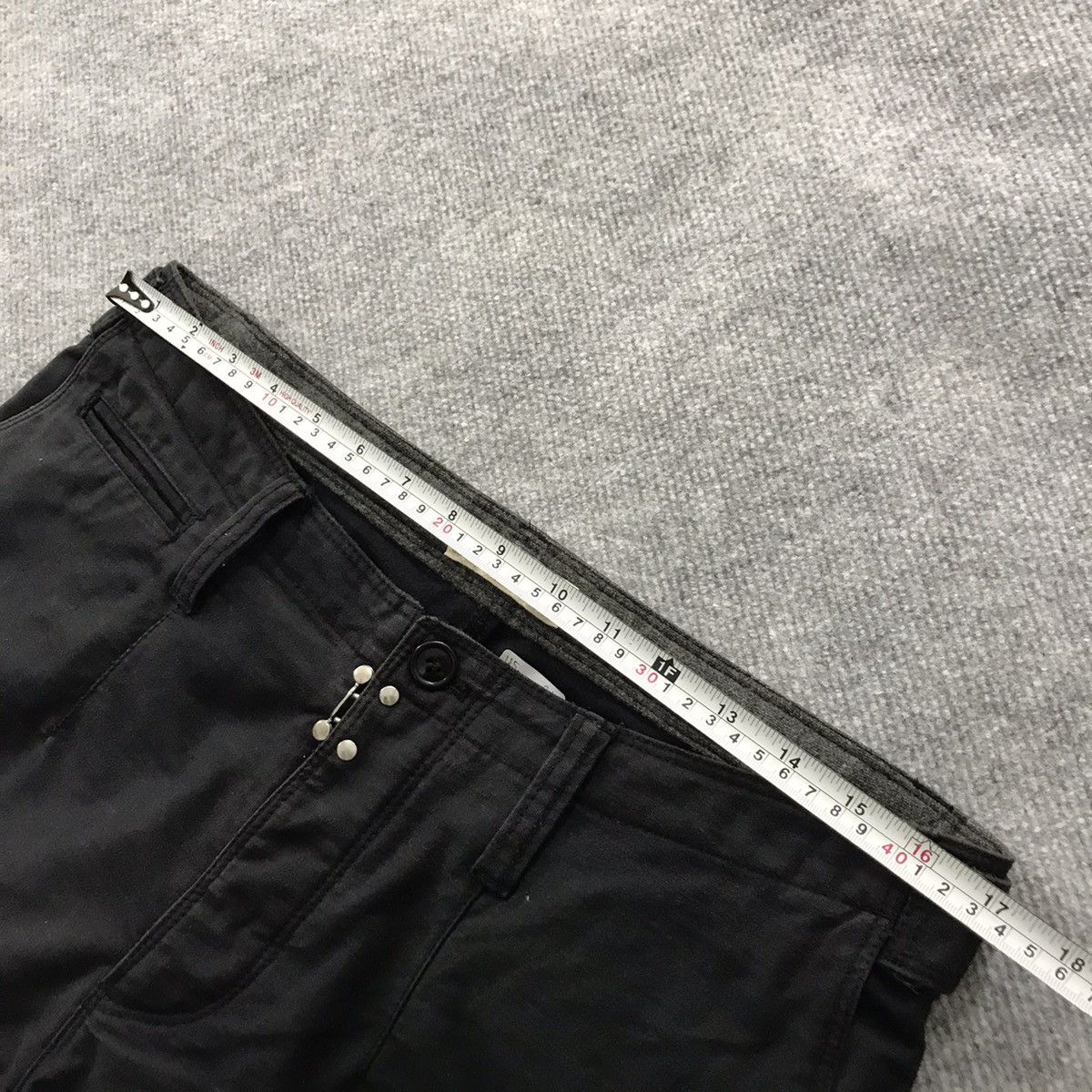Japanese Brand VINTAGE DEPUIS 1990 BLACK RUSTY BAGGY PANTS Size US 34 / EU 50 - 11 Thumbnail