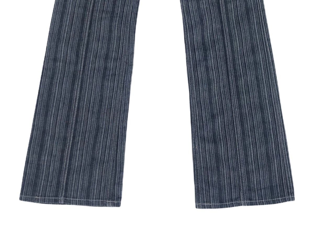 Japanese Brand 🔥Japanese Nicole For Men Stripes Flare Cargo Pants🔥 Size US 30 / EU 46 - 4 Thumbnail