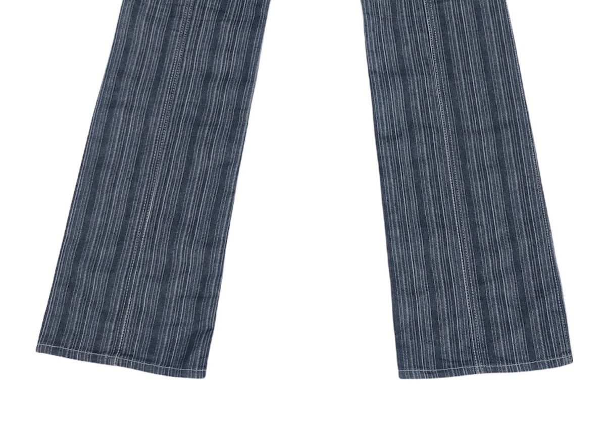 Japanese Brand 🔥Japanese Nicole For Men Stripes Flare Cargo Pants🔥 Size US 30 / EU 46 - 6 Thumbnail