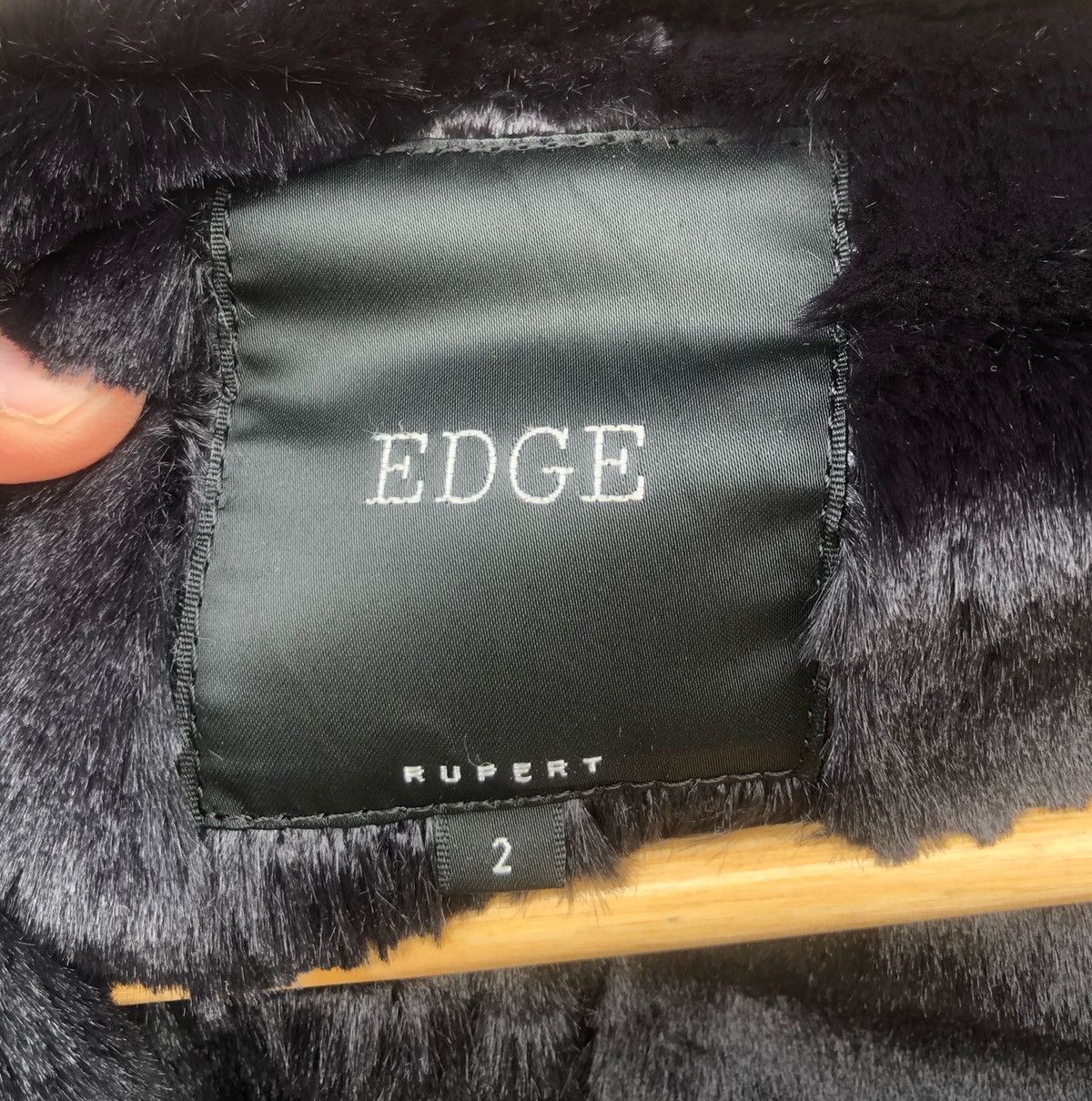Japanese Brand 🔥Japanese Edge Synthetic Leather Sherpa Patchwork Jacket Size US M / EU 48-50 / 2 - 8 Thumbnail