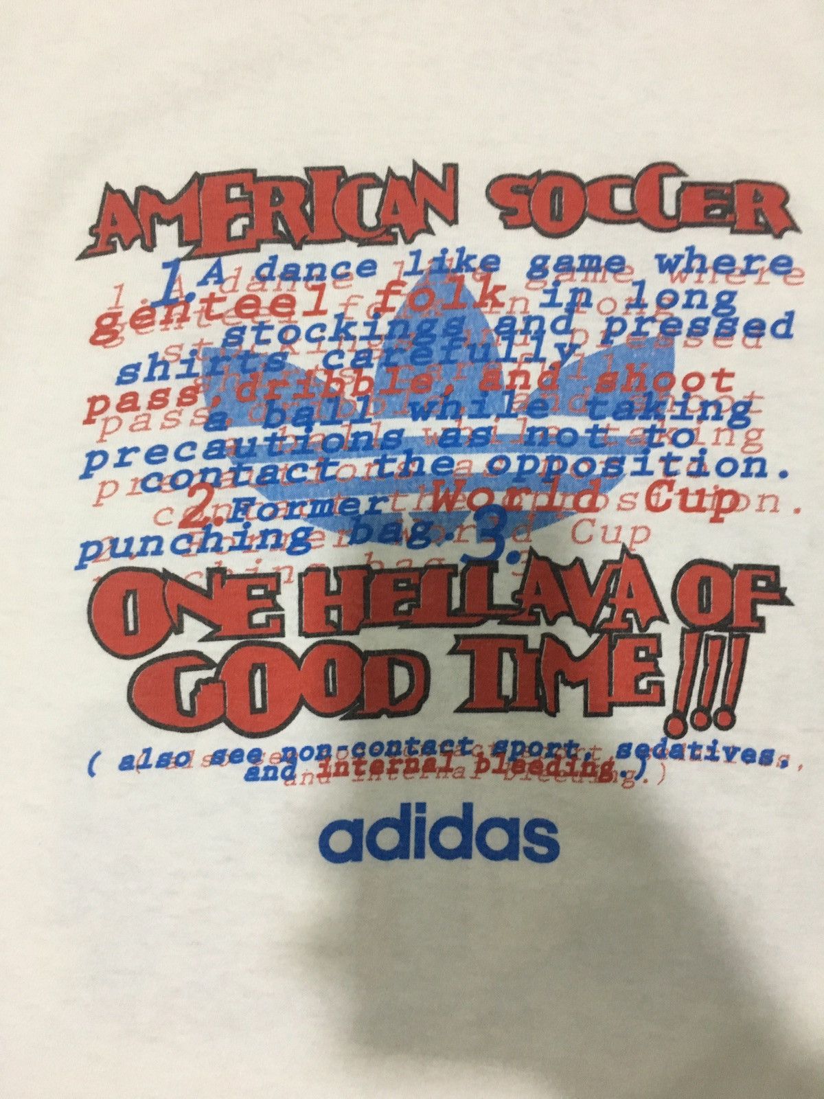 Adidas × Vintage vintage adidas american soccer t shirt Size US M / EU 48-50 / 2 - 4 Thumbnail
