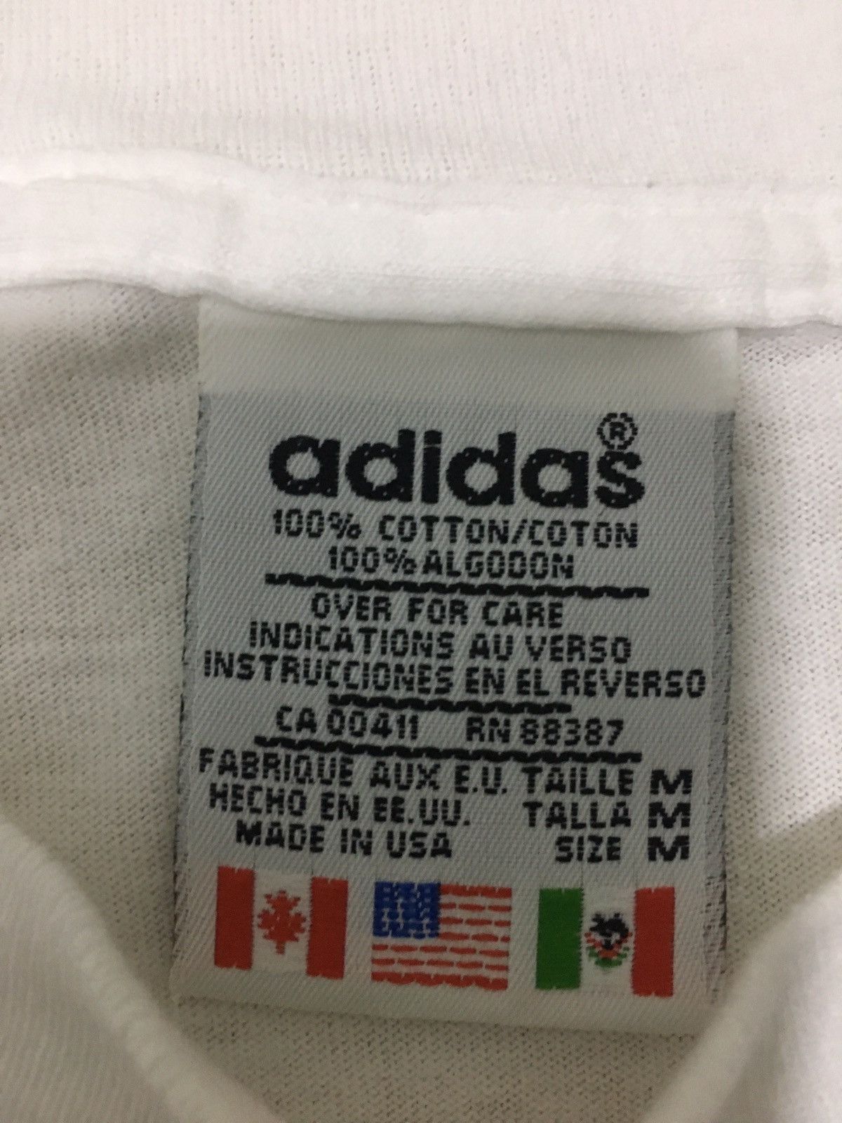 Adidas × Vintage vintage adidas american soccer t shirt Size US M / EU 48-50 / 2 - 6 Thumbnail