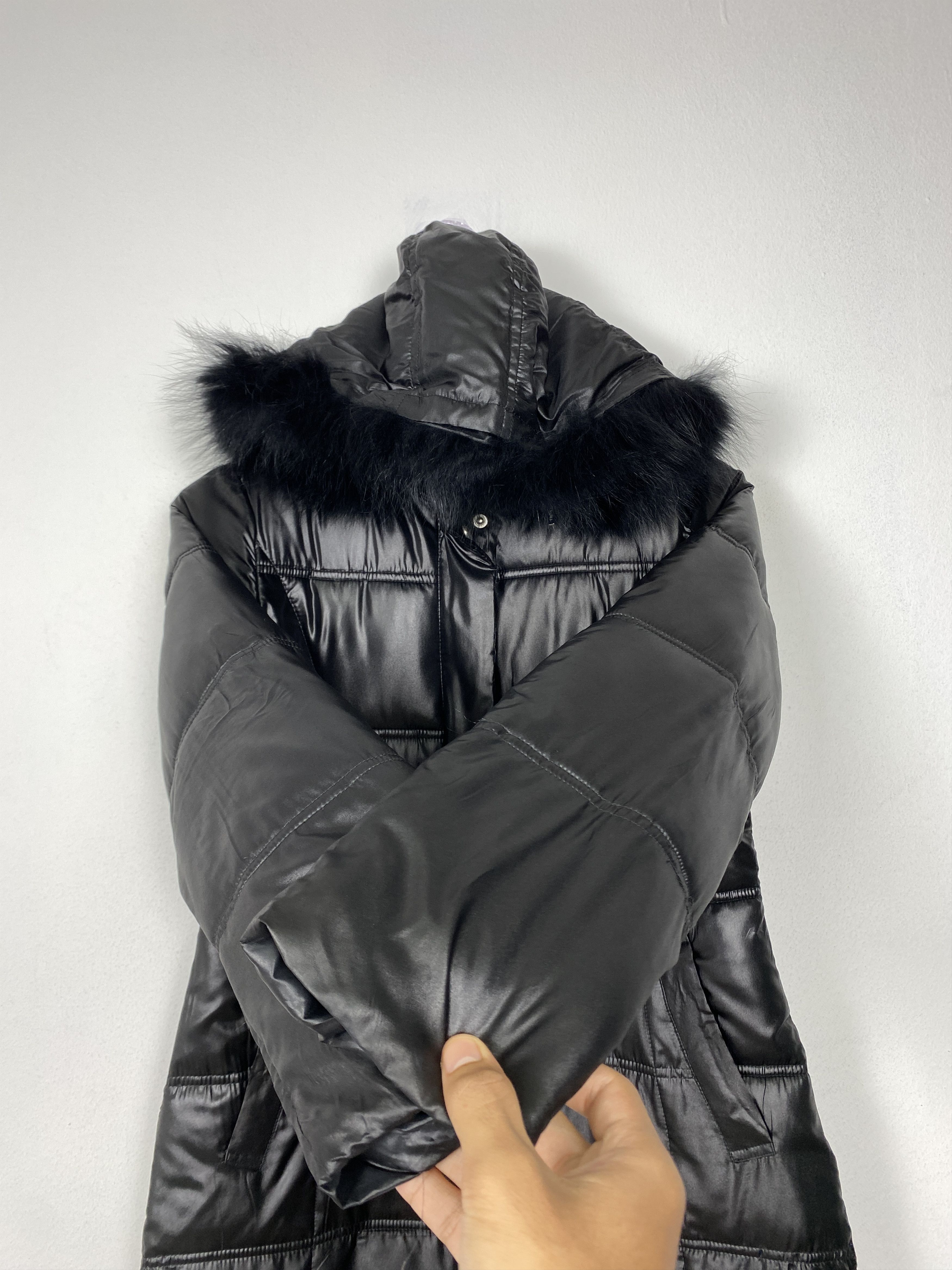 Japanese Brand Vintage CECIL McBee Puffer Down Jacket Fur J1478 Size S / US 4 / IT 40 - 6 Thumbnail