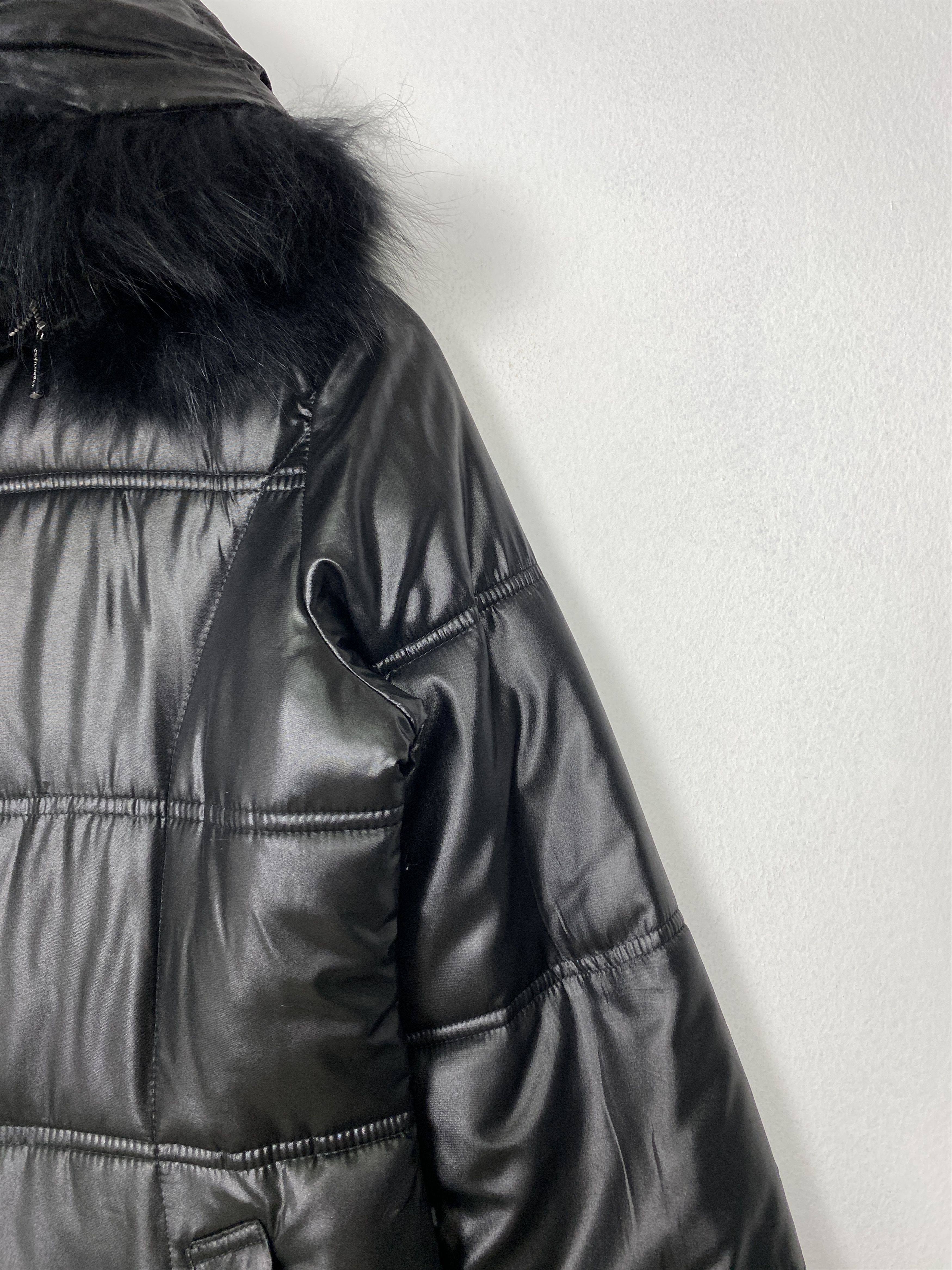 Japanese Brand Vintage CECIL McBee Puffer Down Jacket Fur J1478 Size S / US 4 / IT 40 - 3 Thumbnail