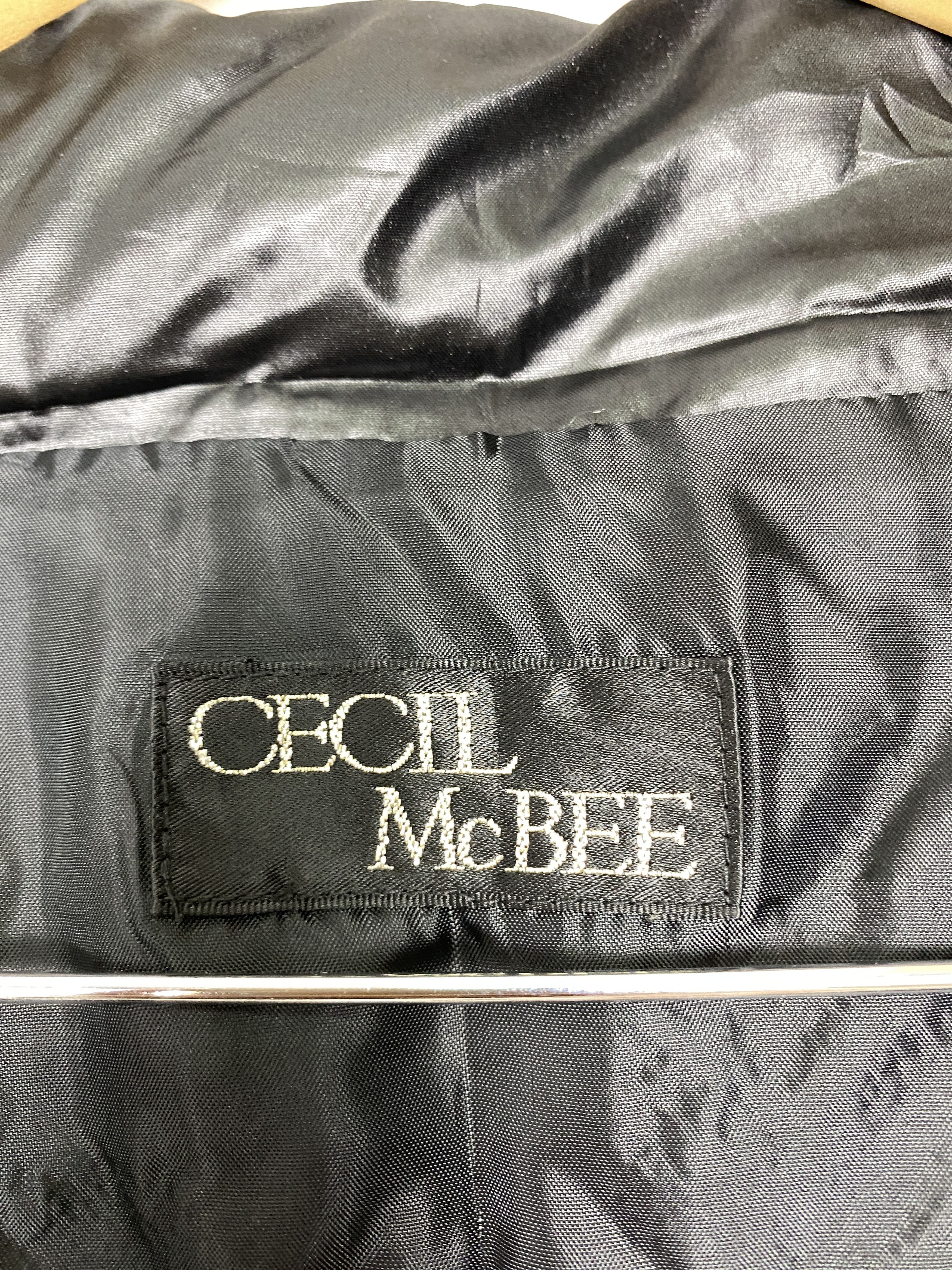 Japanese Brand Vintage CECIL McBee Puffer Down Jacket Fur J1478 Size S / US 4 / IT 40 - 12 Thumbnail