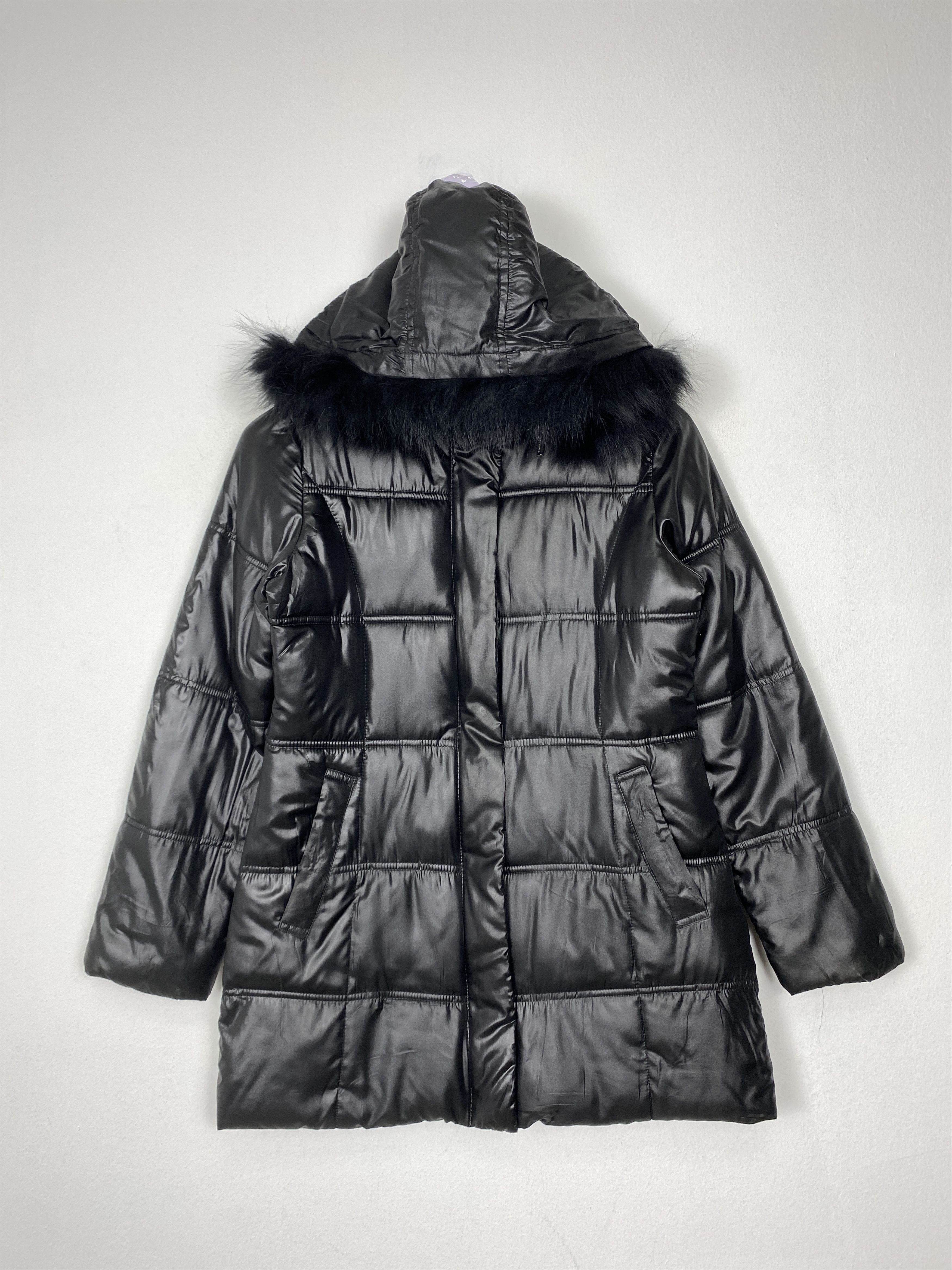 Japanese Brand Vintage CECIL McBee Puffer Down Jacket Fur J1478 Size S / US 4 / IT 40 - 1 Thumbnail