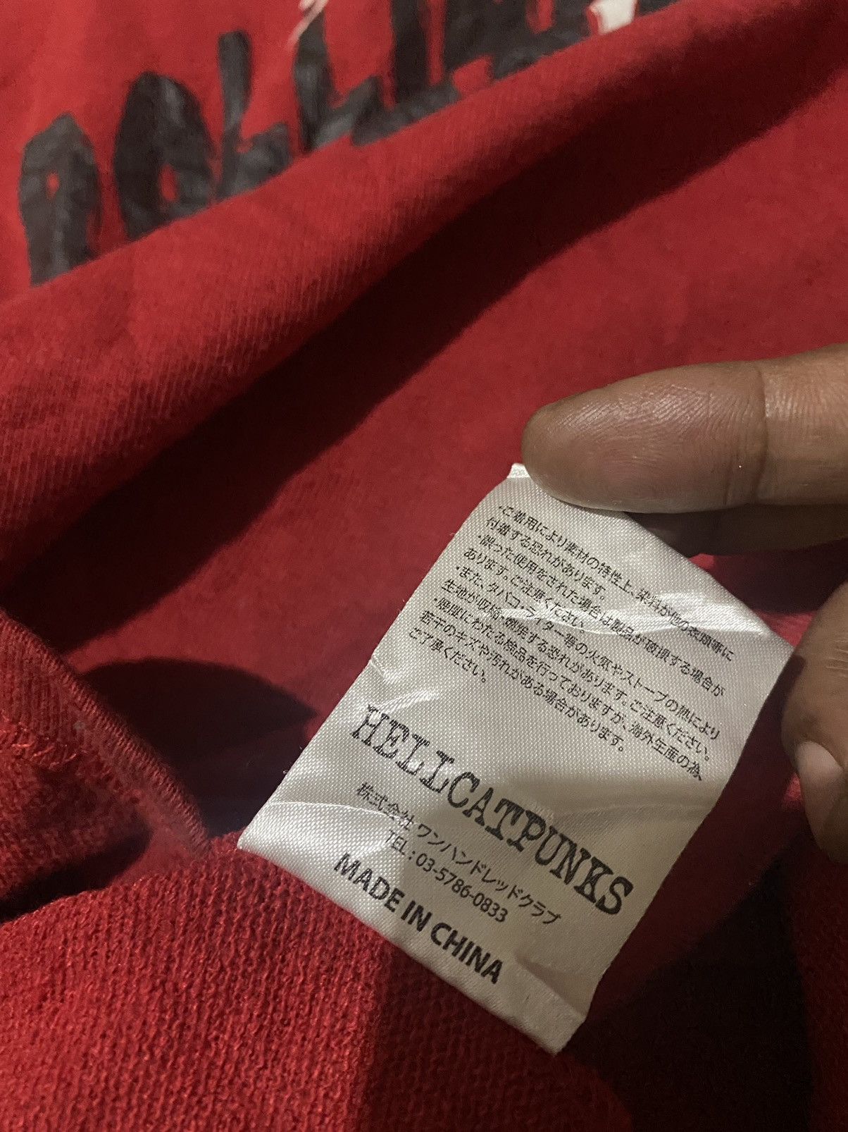 Hysteric Glamour Japanese Hellcatpunks Not Dead Sweater Gothic Hoodie Size L / US 10 / IT 46 - 8 Thumbnail
