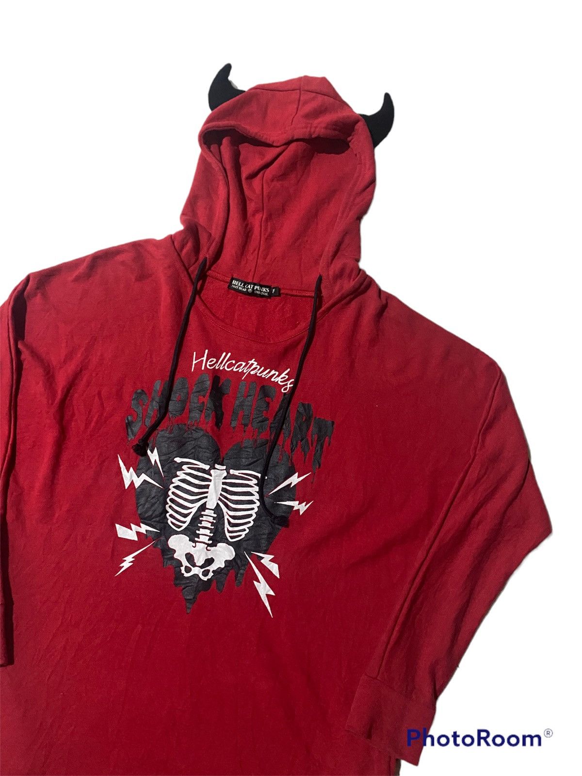 Hysteric Glamour Japanese Hellcatpunks Not Dead Sweater Gothic Hoodie Size L / US 10 / IT 46 - 2 Thumbnail
