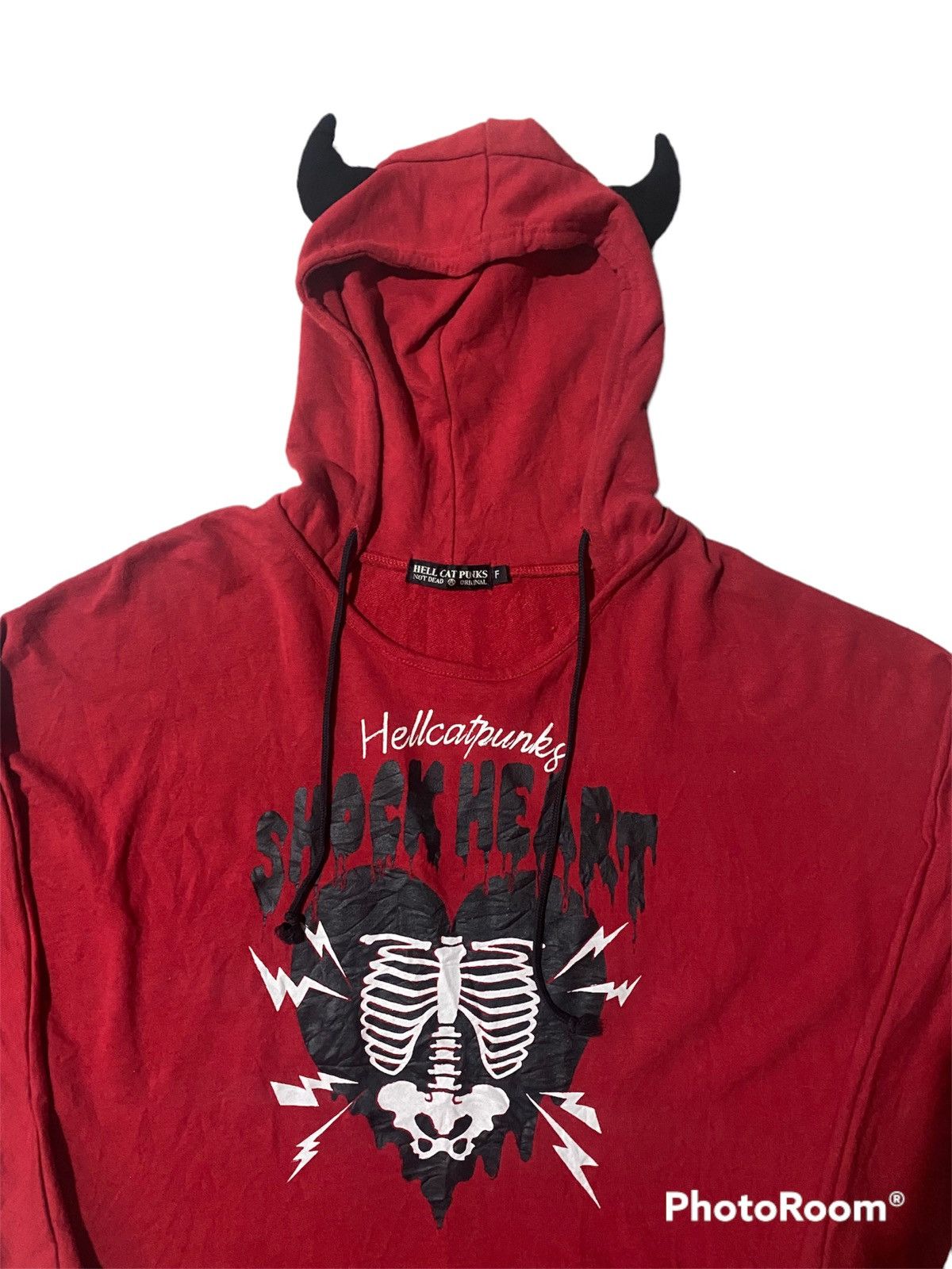 Hysteric Glamour Japanese Hellcatpunks Not Dead Sweater Gothic Hoodie Size L / US 10 / IT 46 - 6 Thumbnail