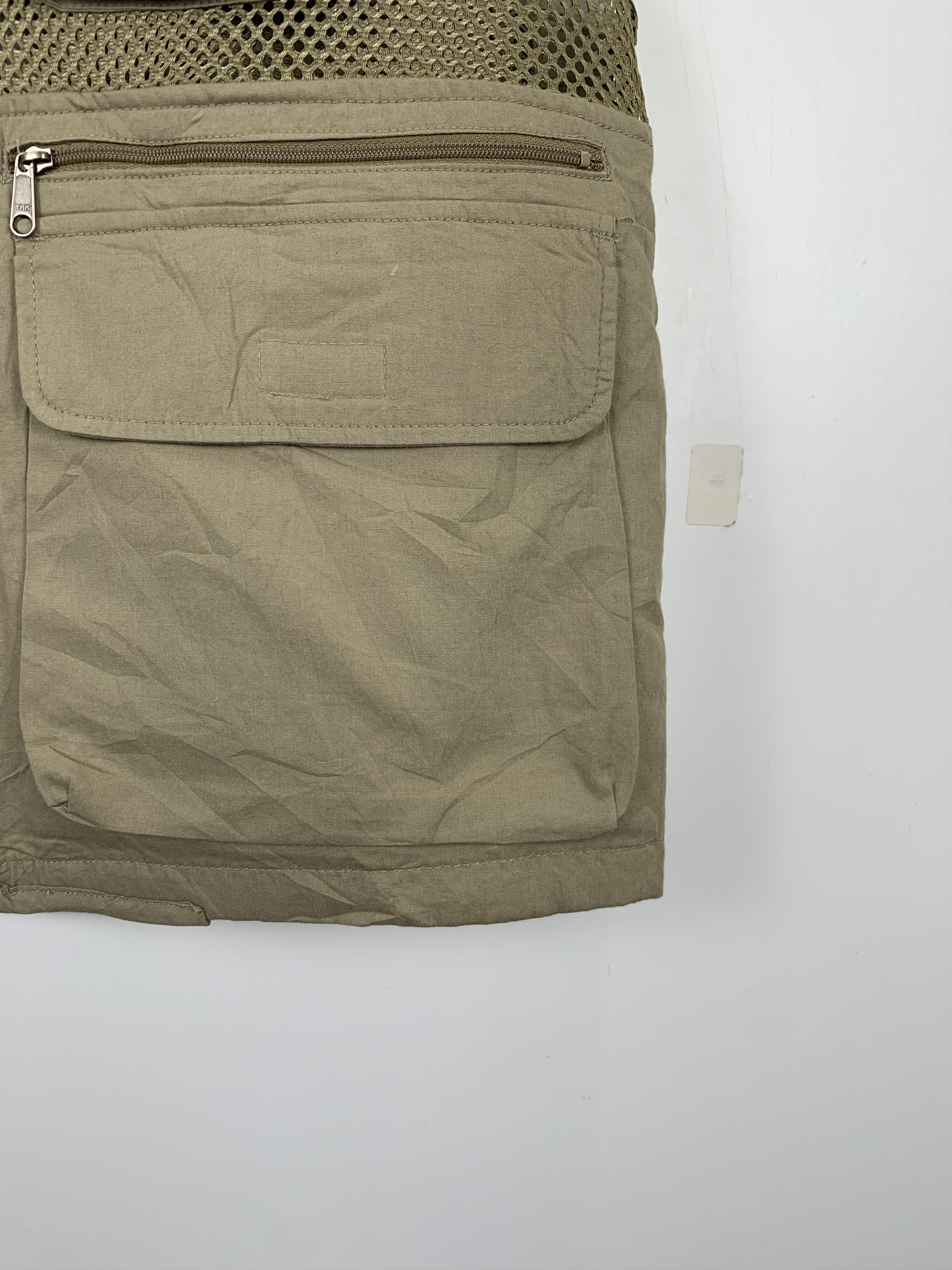 Japanese Brand FIRST DOWN Net Multi Pocket Zip Fishing Vests Size US S / EU 44-46 / 1 - 3 Thumbnail