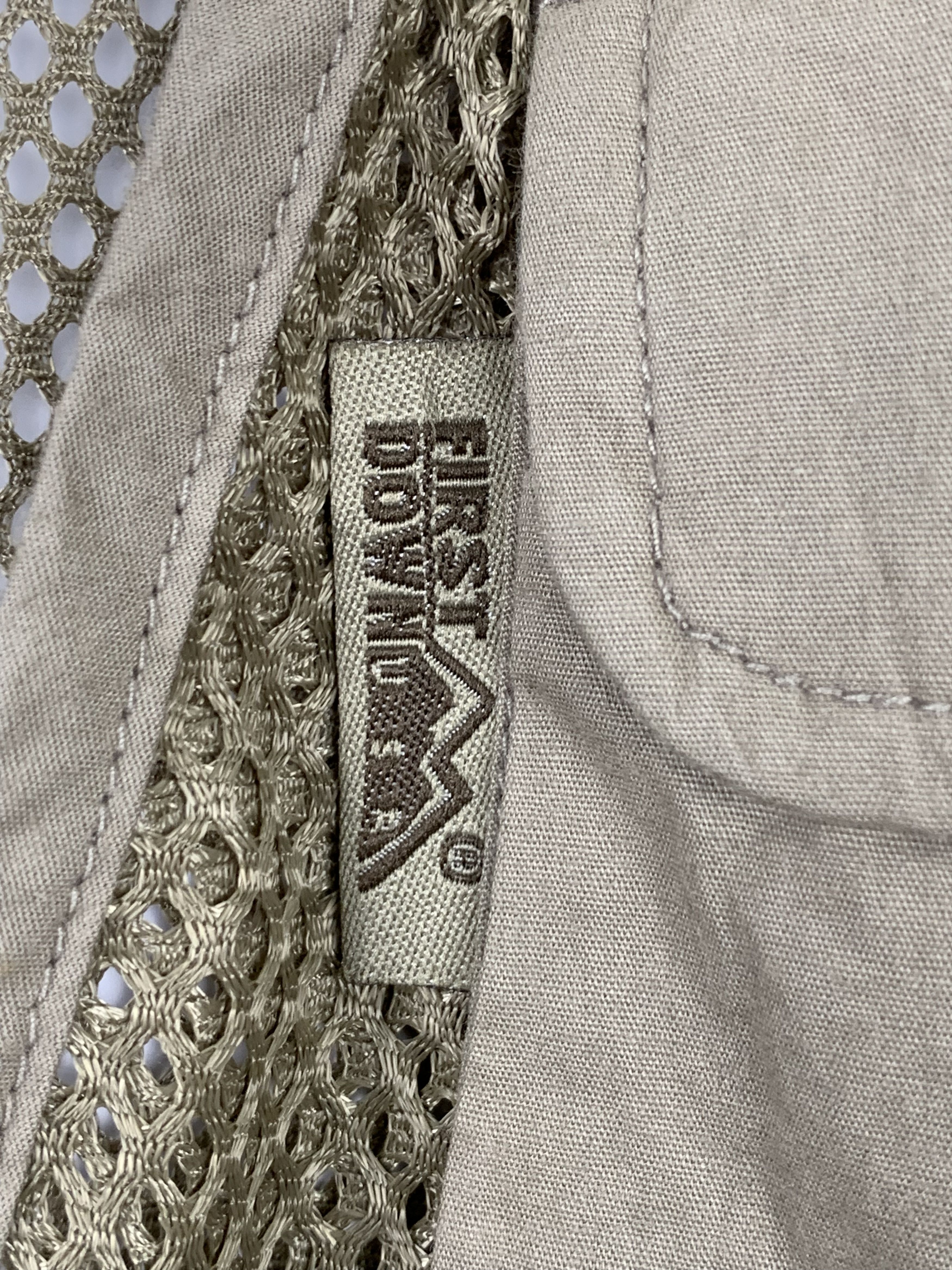 Japanese Brand FIRST DOWN Net Multi Pocket Zip Fishing Vests Size US S / EU 44-46 / 1 - 7 Thumbnail