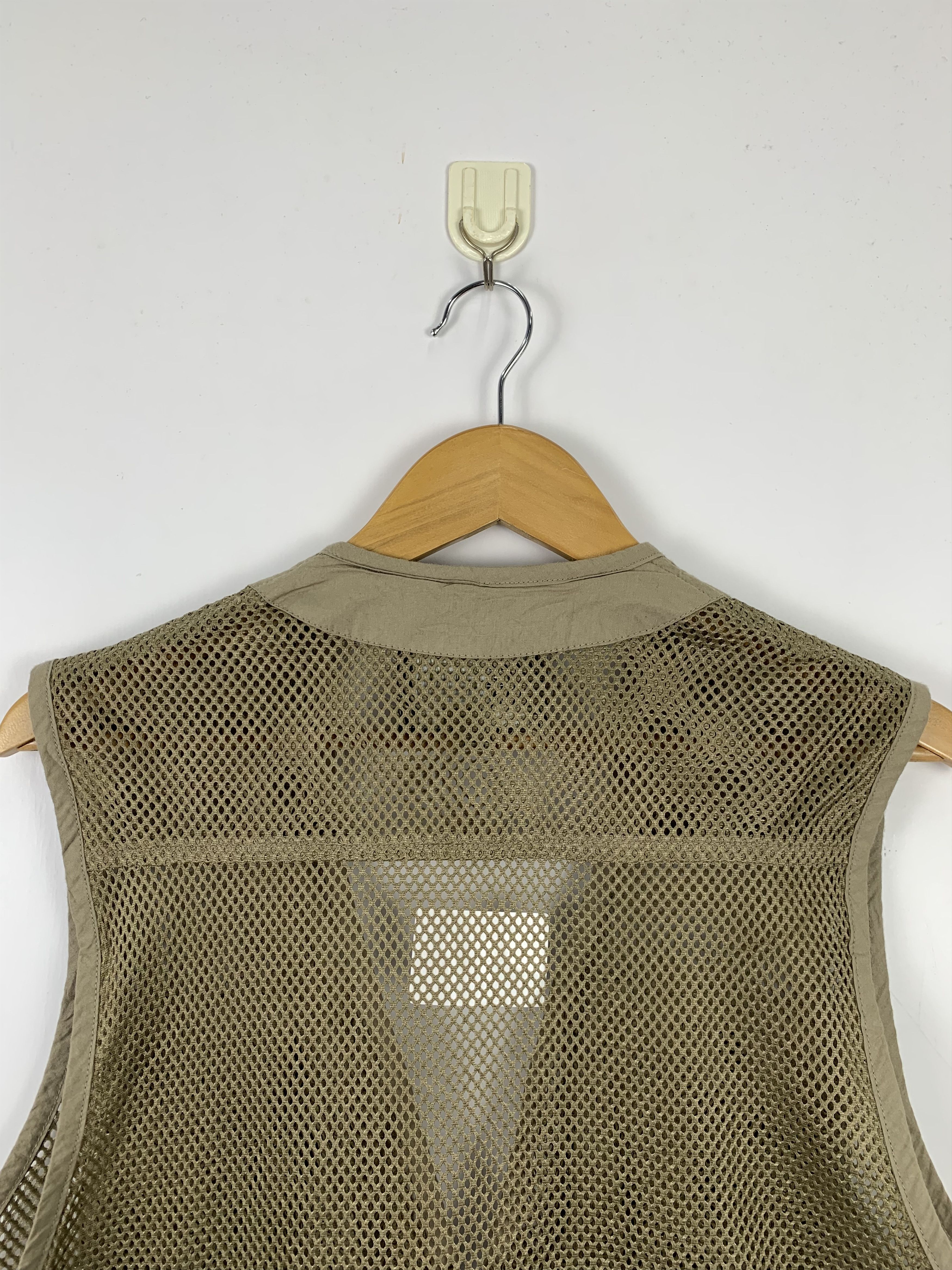 Japanese Brand FIRST DOWN Net Multi Pocket Zip Fishing Vests Size US S / EU 44-46 / 1 - 9 Thumbnail