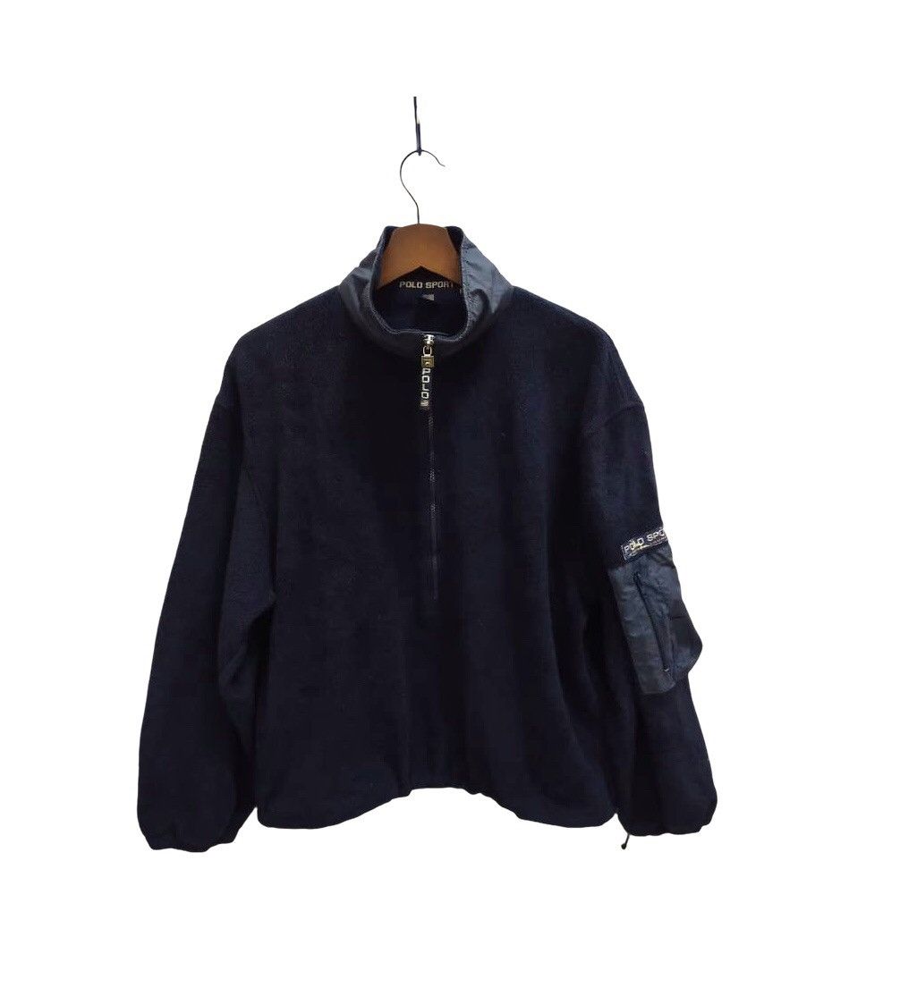Polo Ralph Lauren × Ralph Lauren × Vintage Vintage Polo Sport Ralph Lauren Fleece Jacket Size US M / EU 48-50 / 2 - 1 Thumbnail