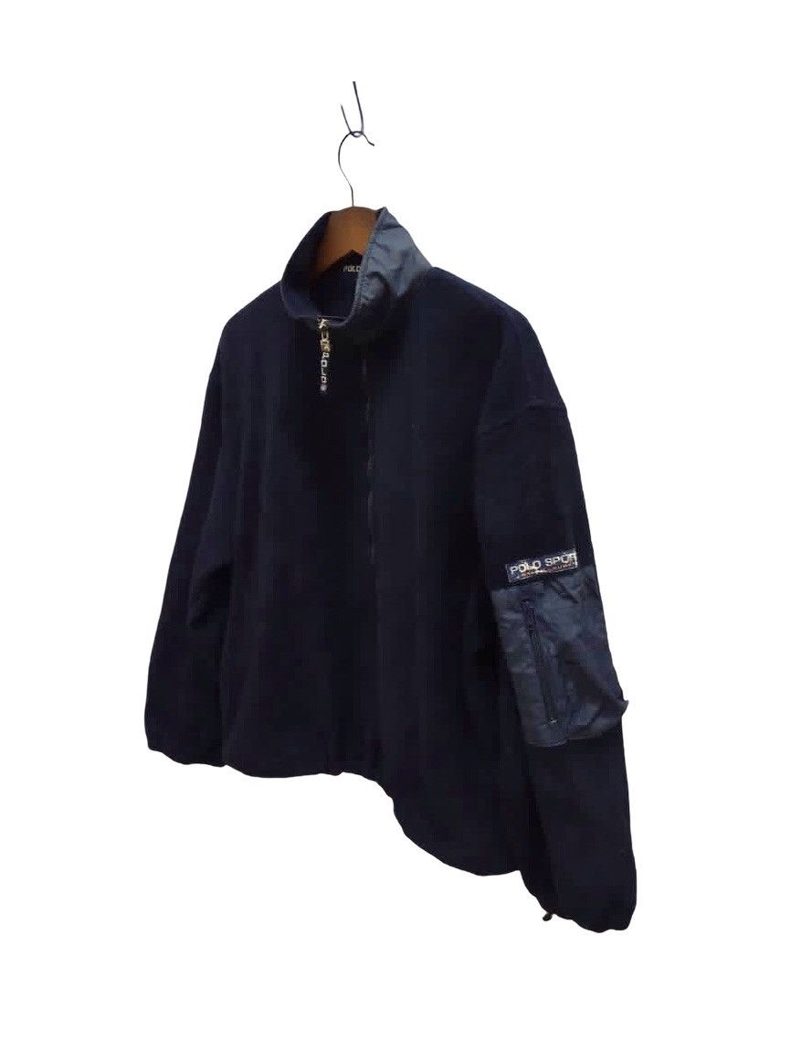 Polo Ralph Lauren × Ralph Lauren × Vintage Vintage Polo Sport Ralph Lauren Fleece Jacket Size US M / EU 48-50 / 2 - 2 Thumbnail