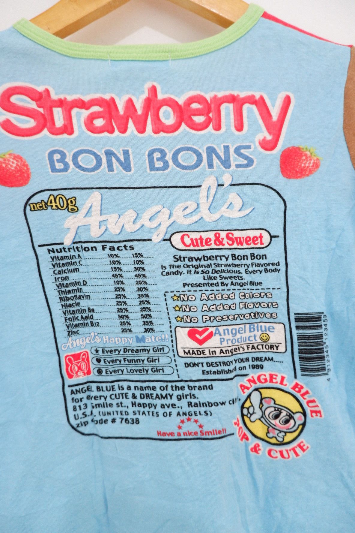 20471120 Vintage Angel Blue Long Sleeve Size Kids Size US XS / EU 42 / 0 - 4 Thumbnail
