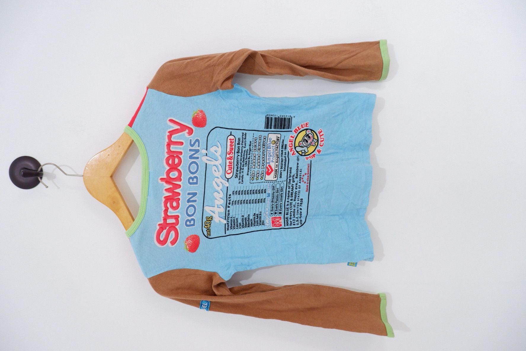 20471120 Vintage Angel Blue Long Sleeve Size Kids Size US XS / EU 42 / 0 - 2 Thumbnail