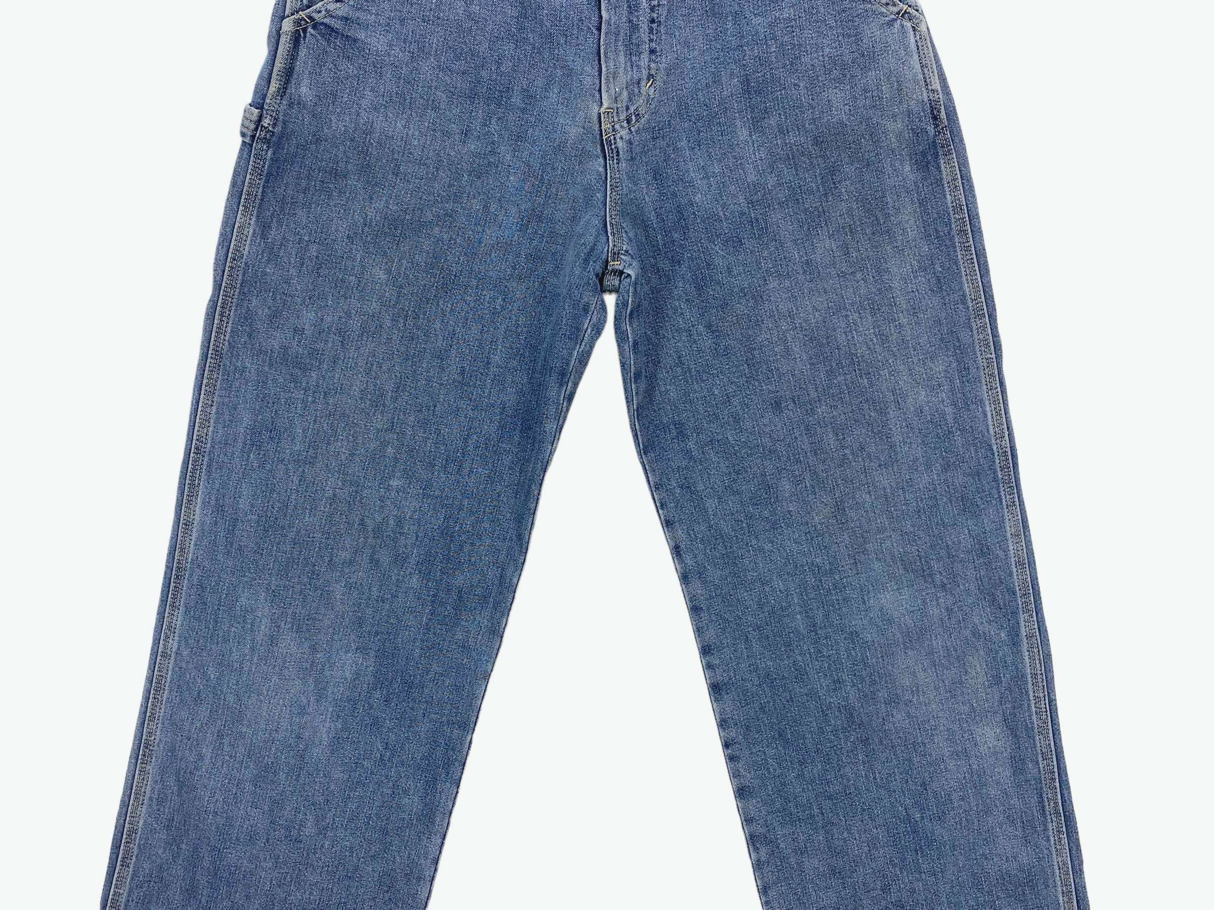 Japanese Brand SCS Carpenter Jeans Japanese Hip Hop Skateboards Jeans Size US 27 - 4 Thumbnail