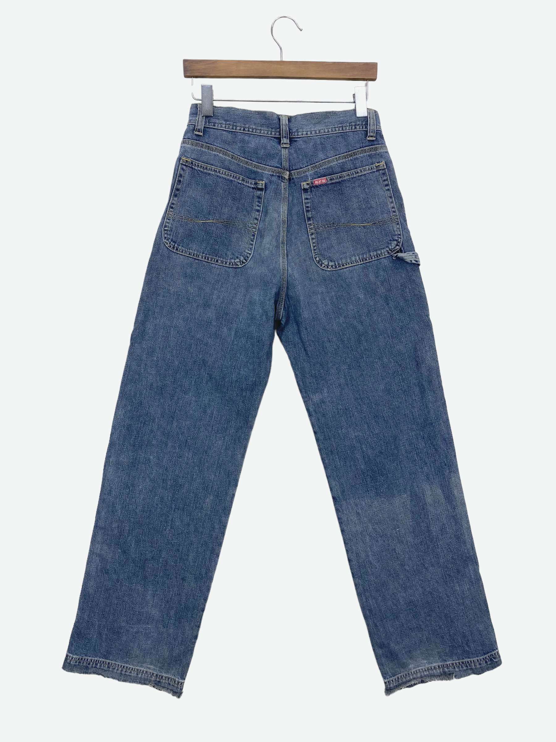 Japanese Brand SCS Carpenter Jeans Japanese Hip Hop Skateboards Jeans Size US 27 - 1 Thumbnail