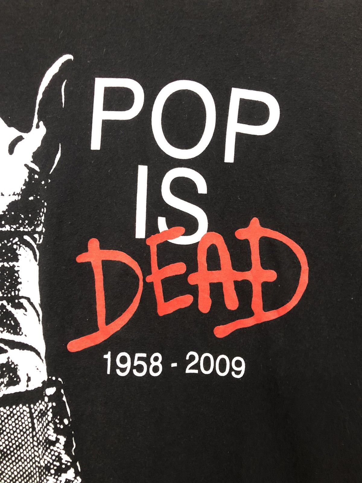 Michael Jackson × Vintage Rare Vintage Collecter Item RIP Michael Jackson Pop Is Dead Size US XL / EU 56 / 4 - 5 Thumbnail