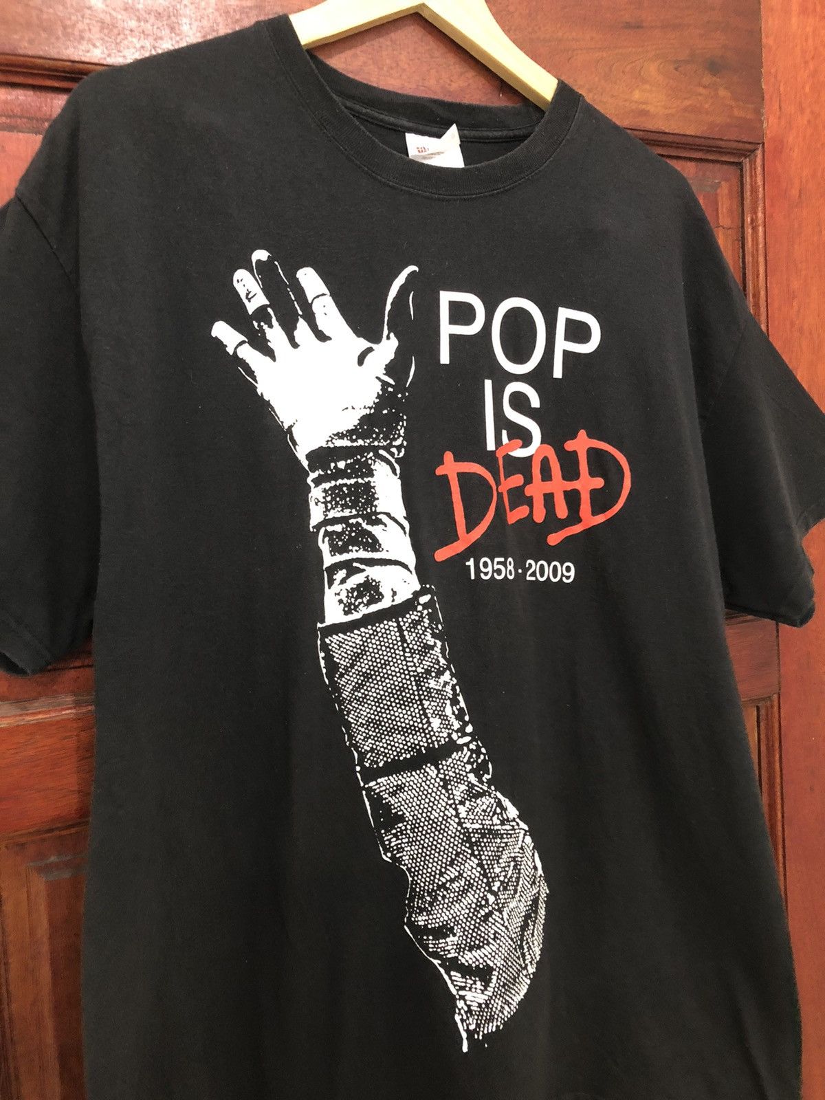 Michael Jackson × Vintage Rare Vintage Collecter Item RIP Michael Jackson Pop Is Dead Size US XL / EU 56 / 4 - 4 Thumbnail