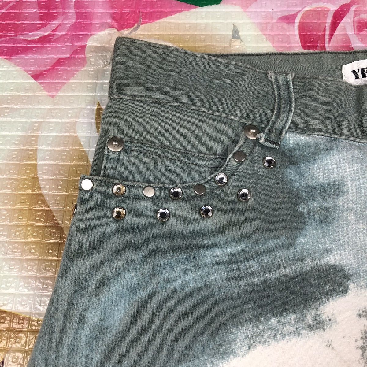 Japanese Brand × Seditionaries Vintage jeans spike full print tiger nice design Size 26" / US 2 / IT 38 - 6 Thumbnail