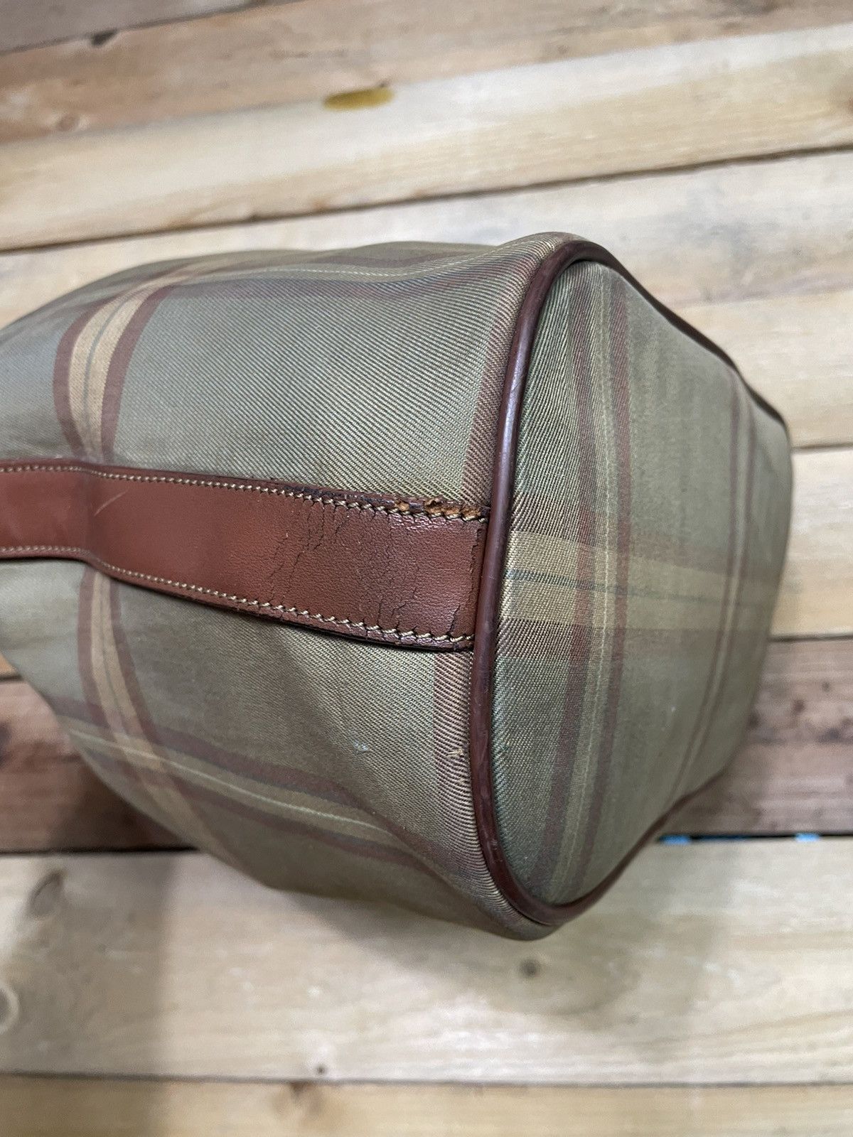 Burberry Authentic Vintage BURBERRY Bucket Shoulder Bag Size ONE SIZE - 14 Thumbnail