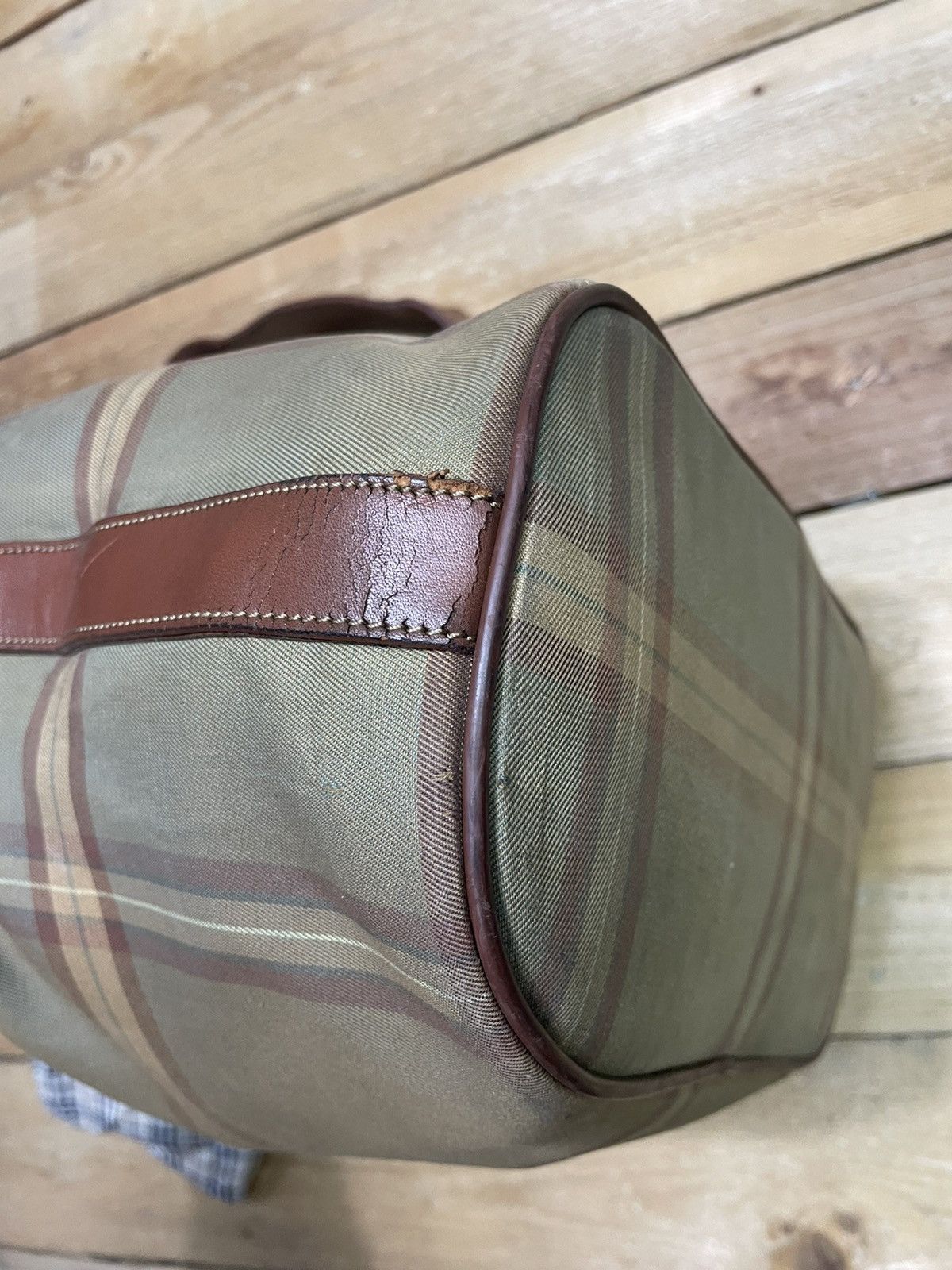 Burberry Authentic Vintage BURBERRY Bucket Shoulder Bag Size ONE SIZE - 7 Thumbnail