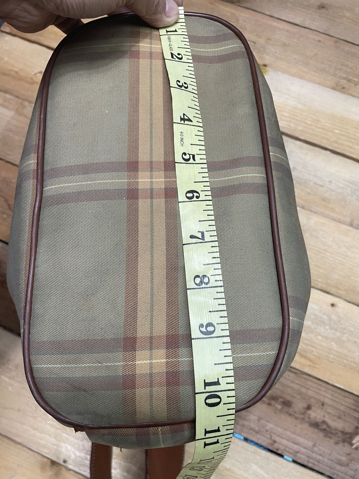 Burberry Authentic Vintage BURBERRY Bucket Shoulder Bag Size ONE SIZE - 19 Thumbnail